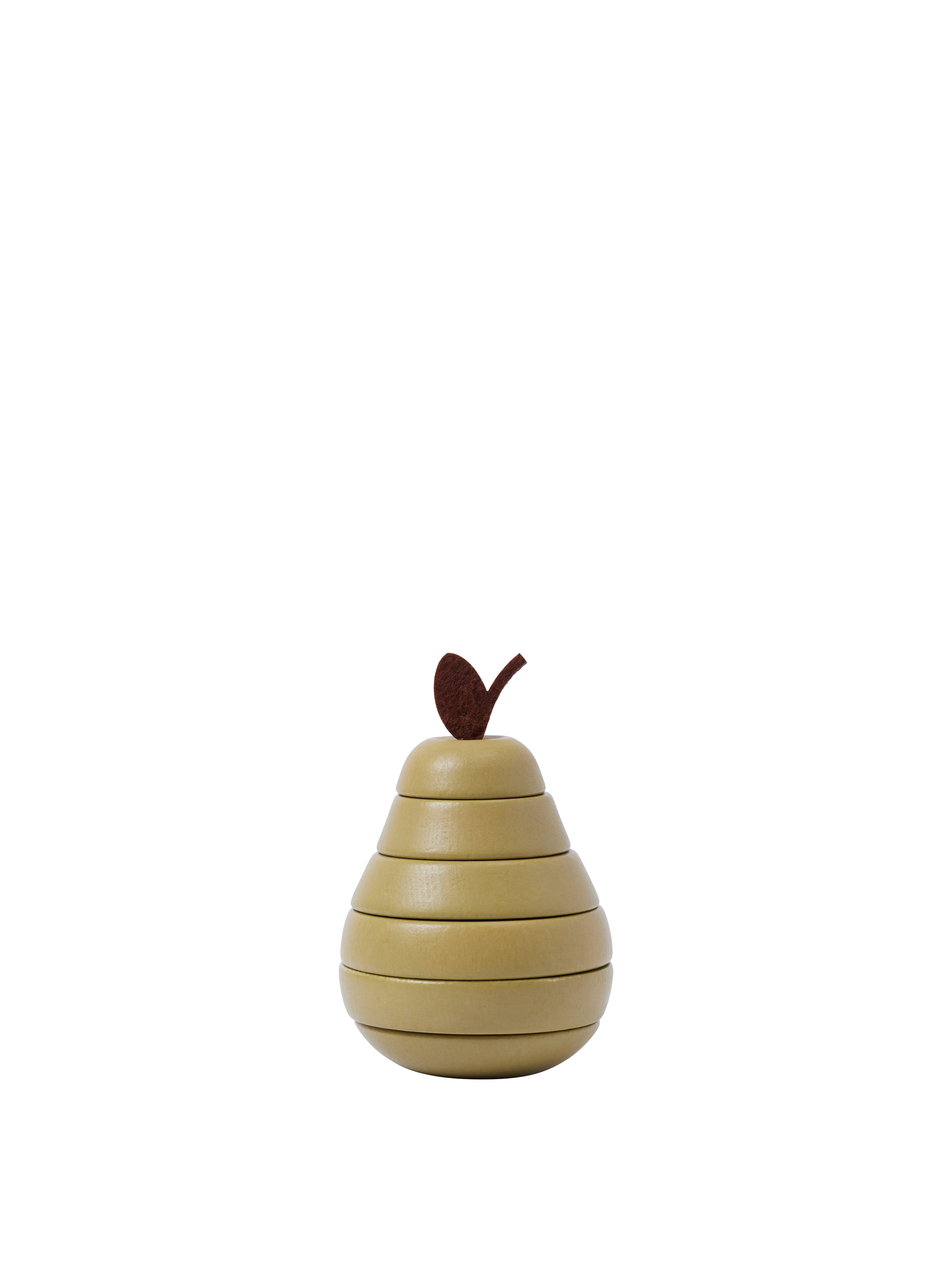 Stacking Apple and Pear Toy Set Beech Wood