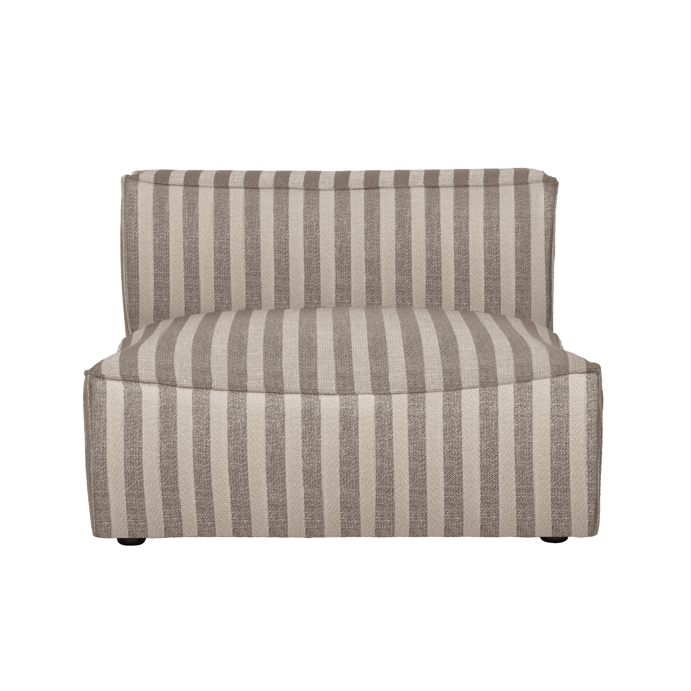 Sofa modułowa CATENA Louisiana - element środkowy piaskowy ze złamanym białym