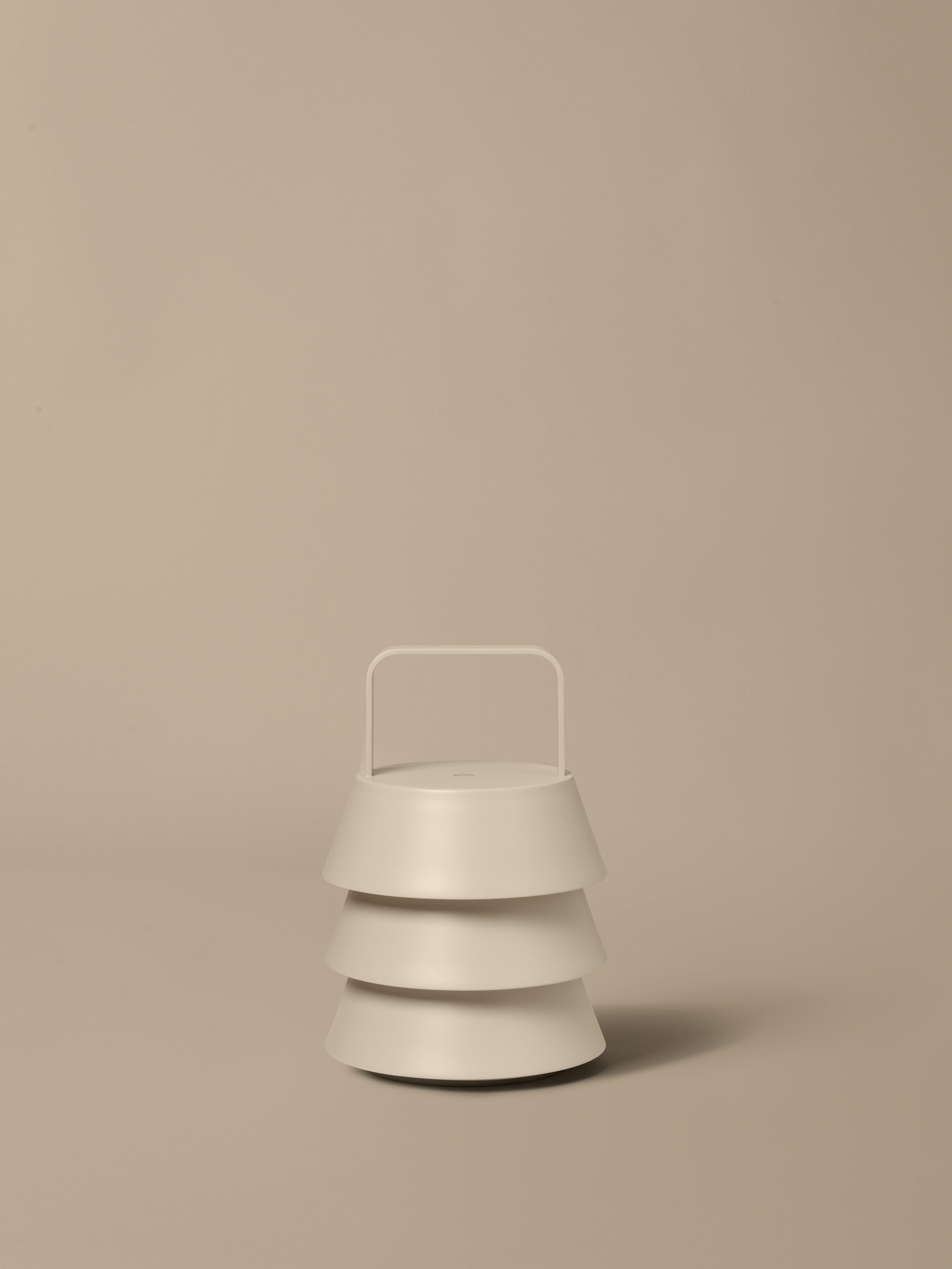 Lampa przenośna LUVER beżowy