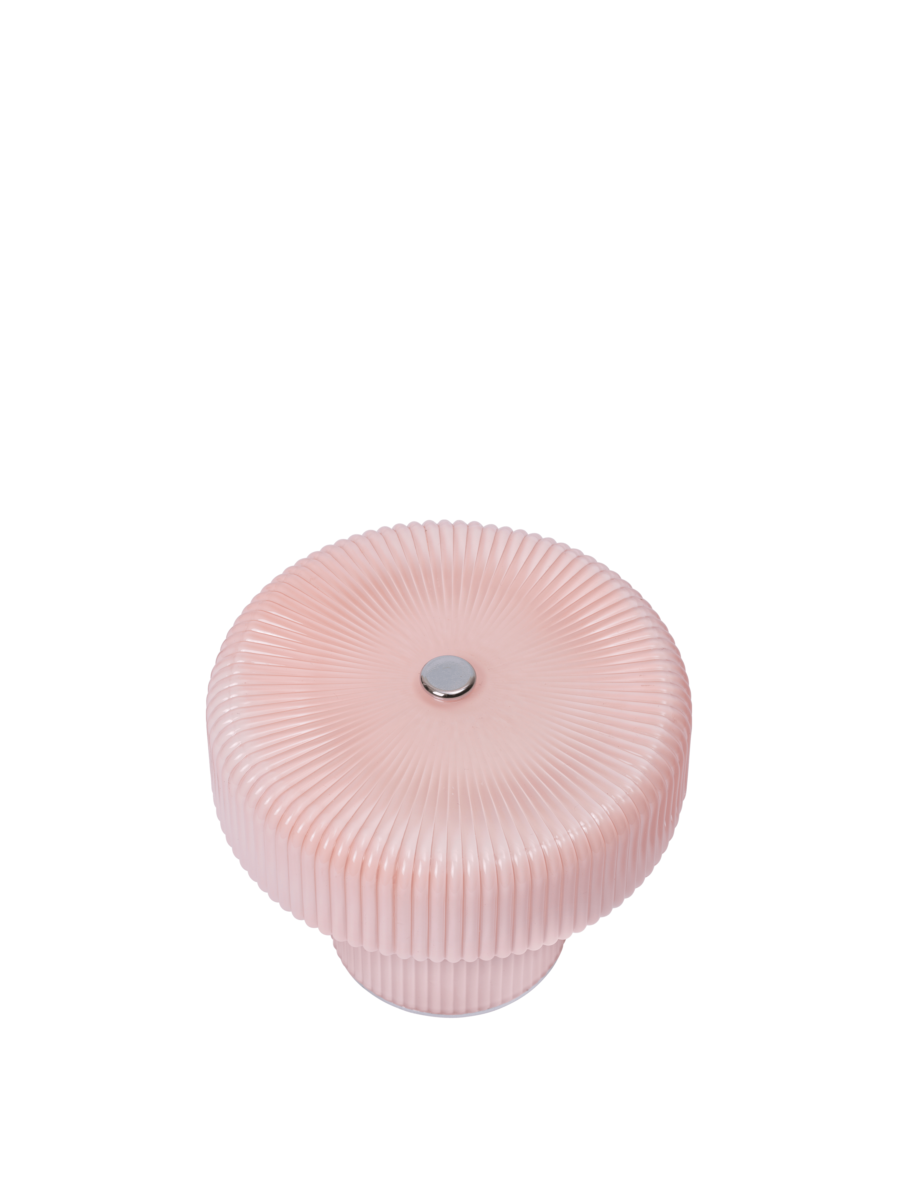 RIPPLE Portable Lamp Pink Glass