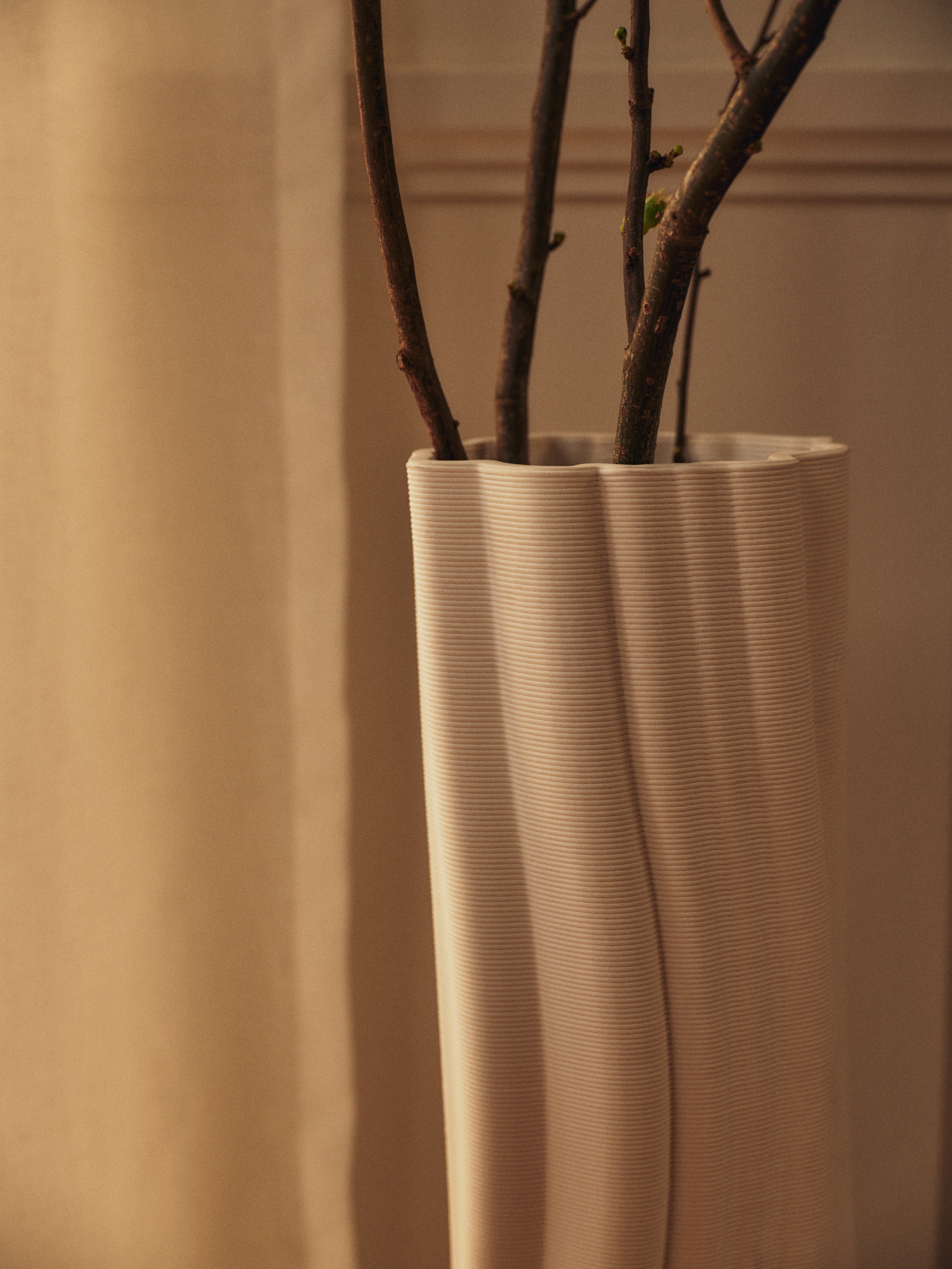 Wazon RYLITH biała kamionka