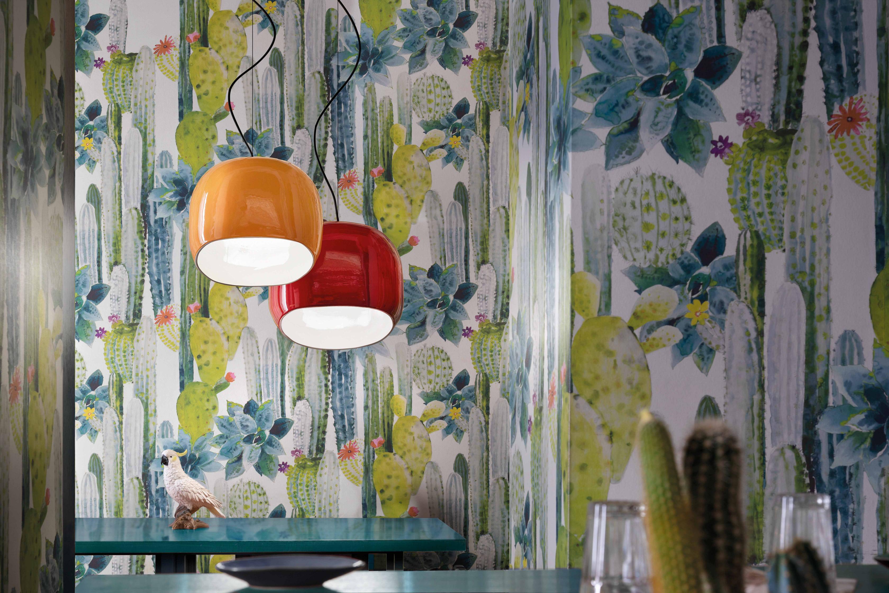 Lampa wisząca ceramiczna AYRTON szary