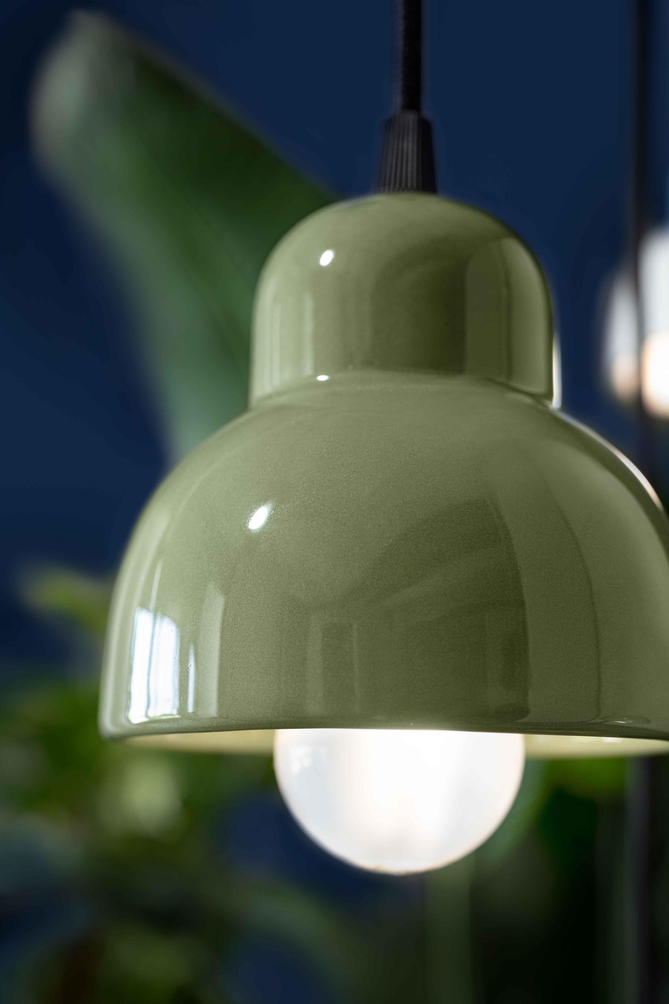 Lampa wisząca ceramiczna BERIMBAU kremowy