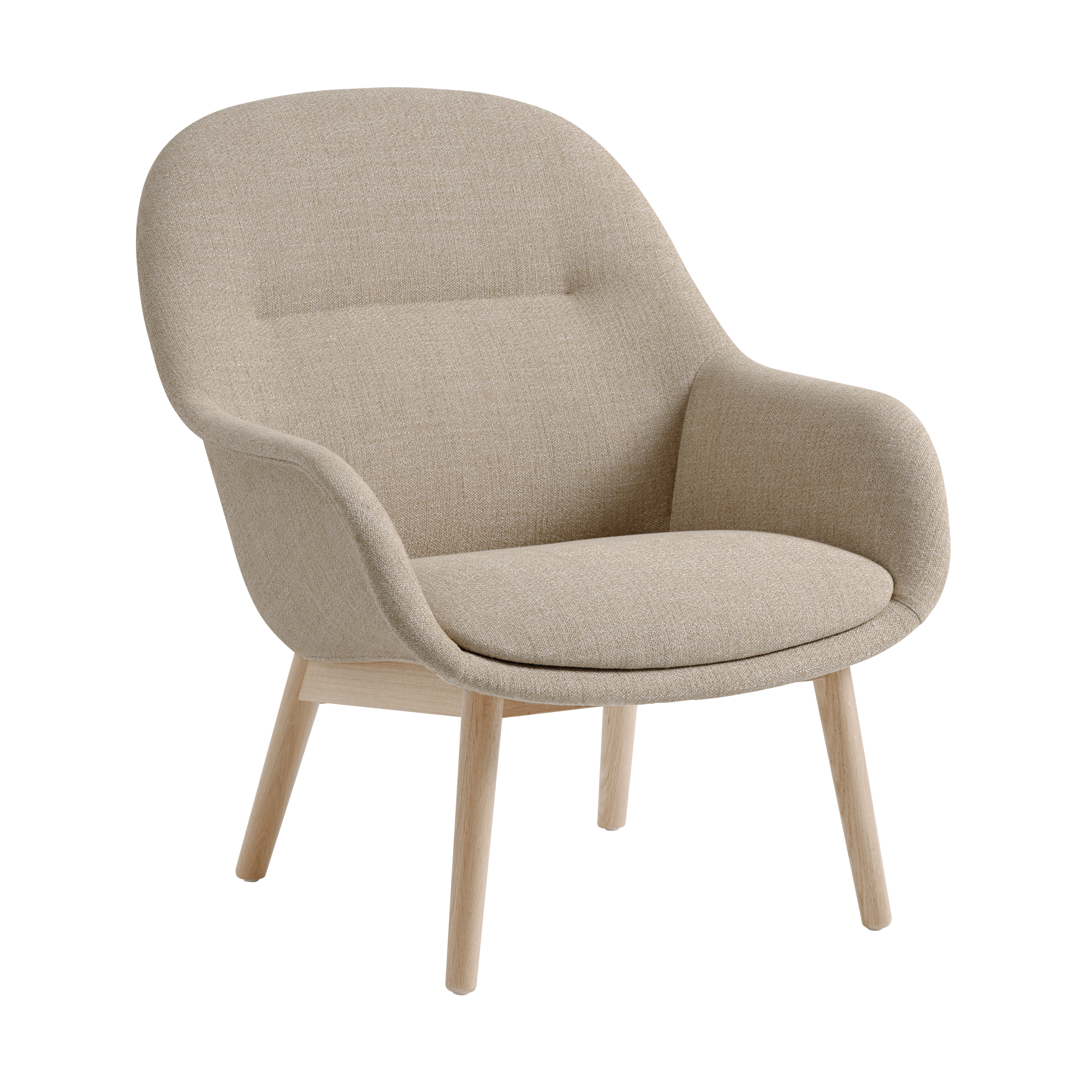 Personalisierter FIBER Sessel mit Holzgestell