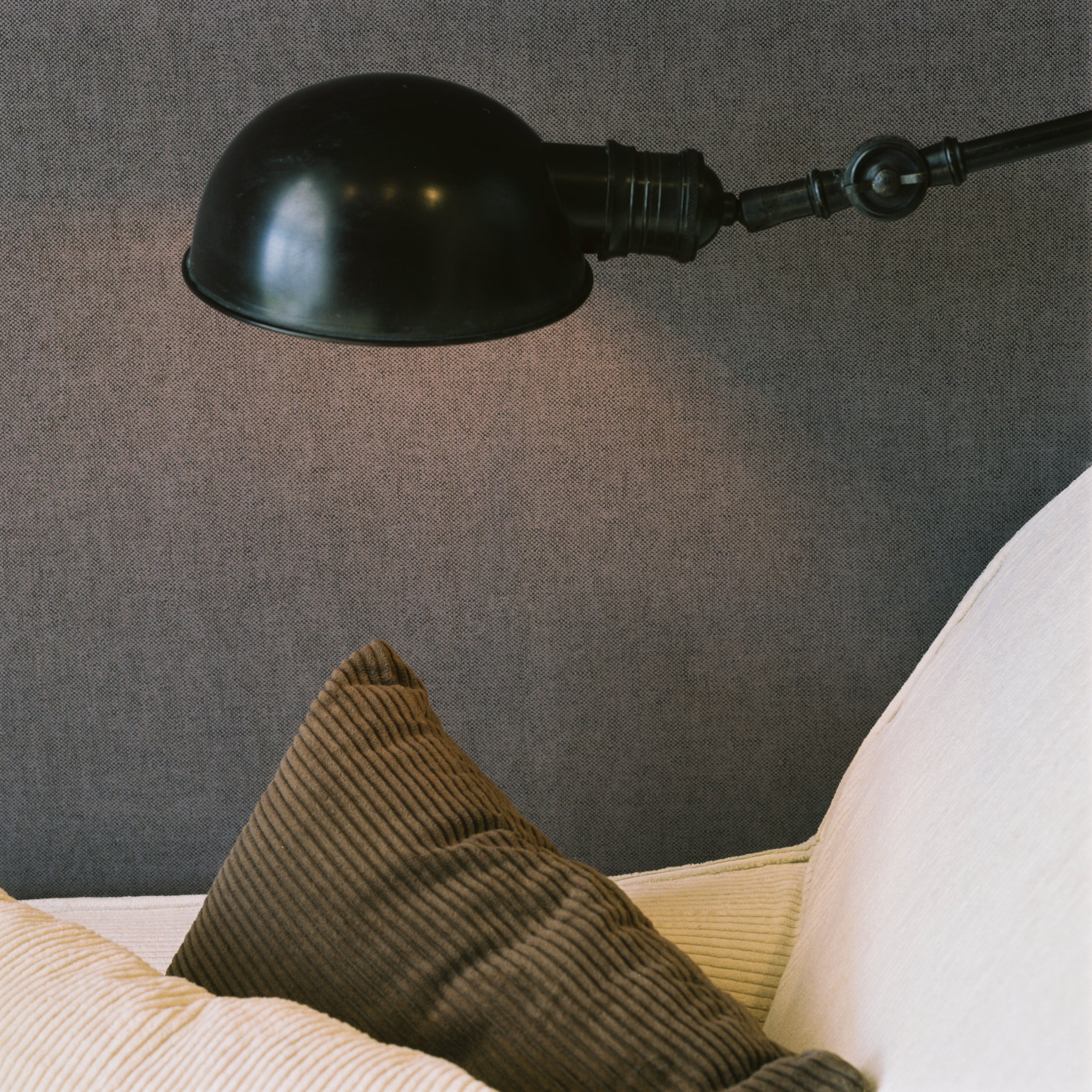 Tapeta strukturalna imitująca płótno LIN musztardowy