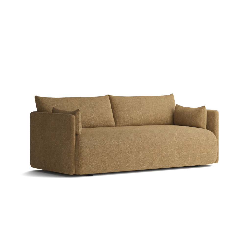Sofa 2-osobowa OFFSET musztardowy