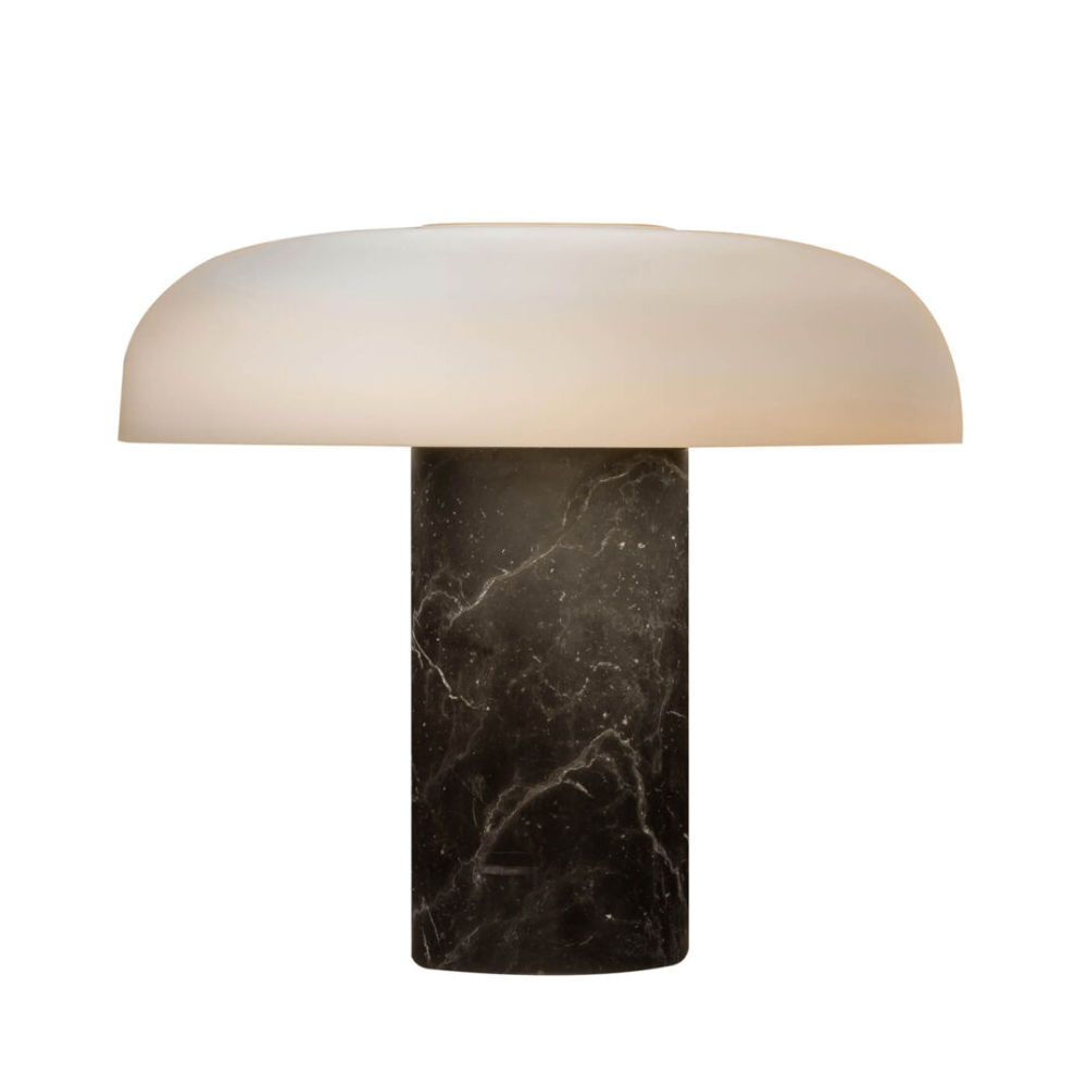 Lampa stołowa TROPICO czarny marmur