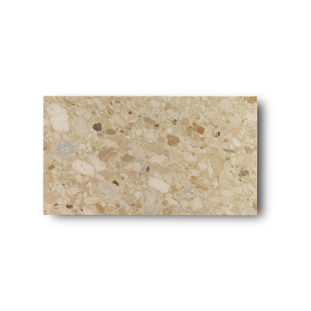 Stolik kawowy PLINTH GRAND piaskowy kamień