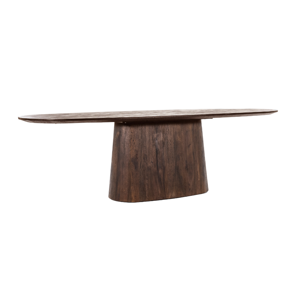 ARON oval table mango wood