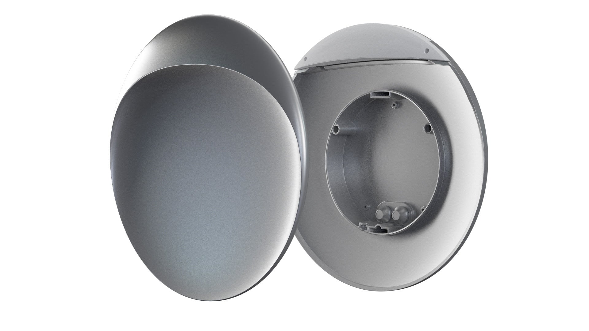 Lampa ścienna FLINDT aluminium