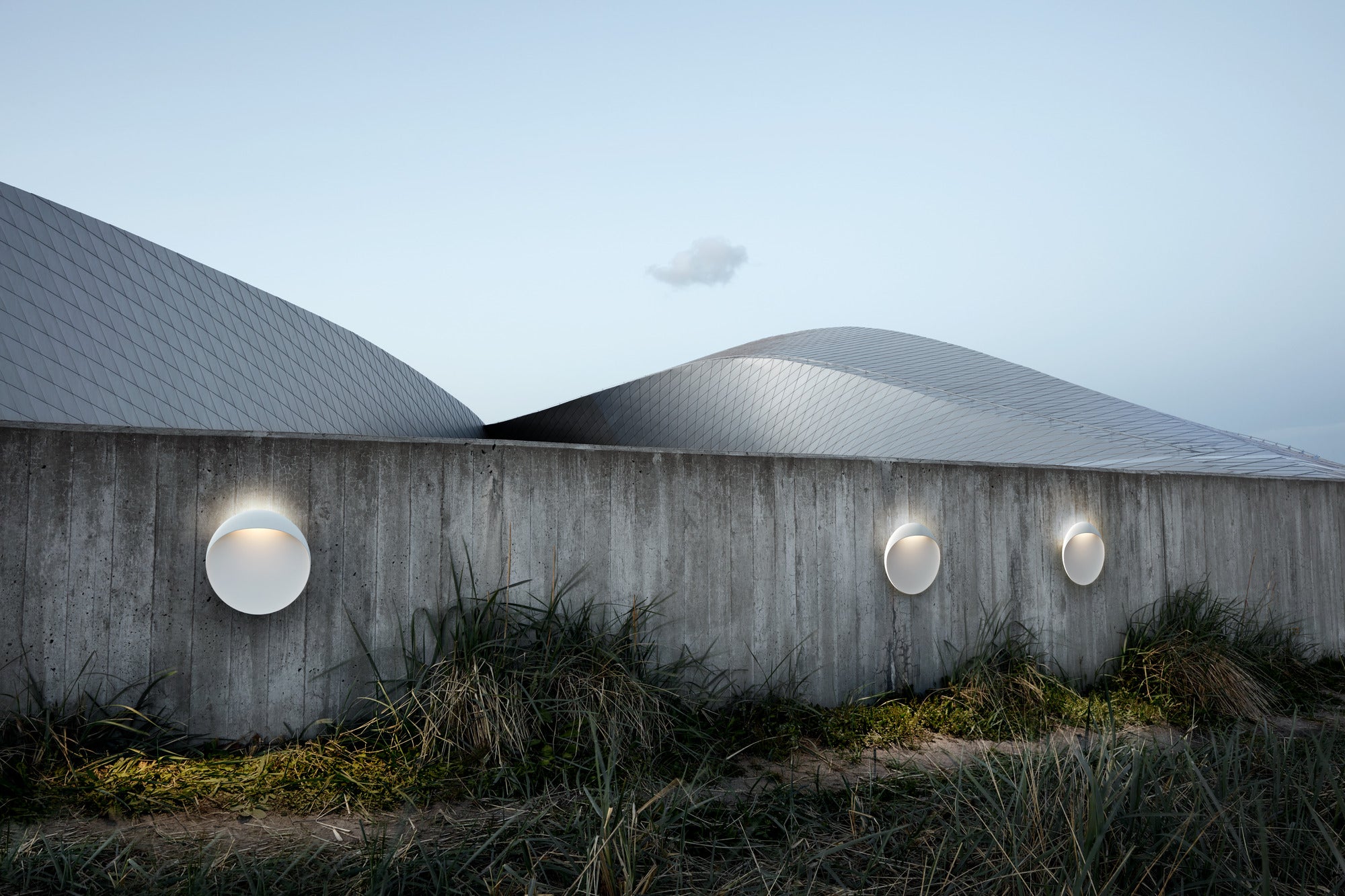 FLINDT wall lamp white