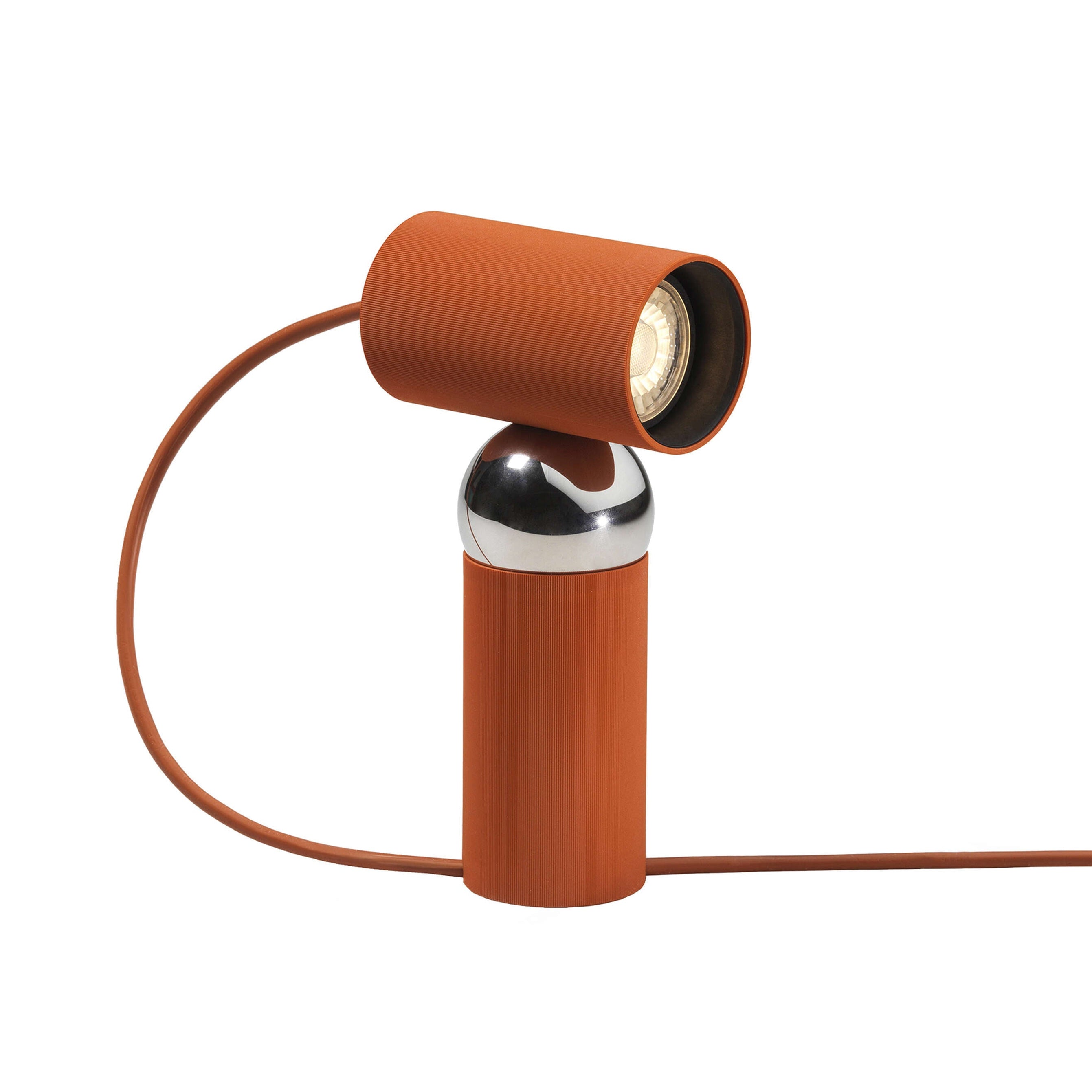 Tischlampe BILBOQUET rot-orange