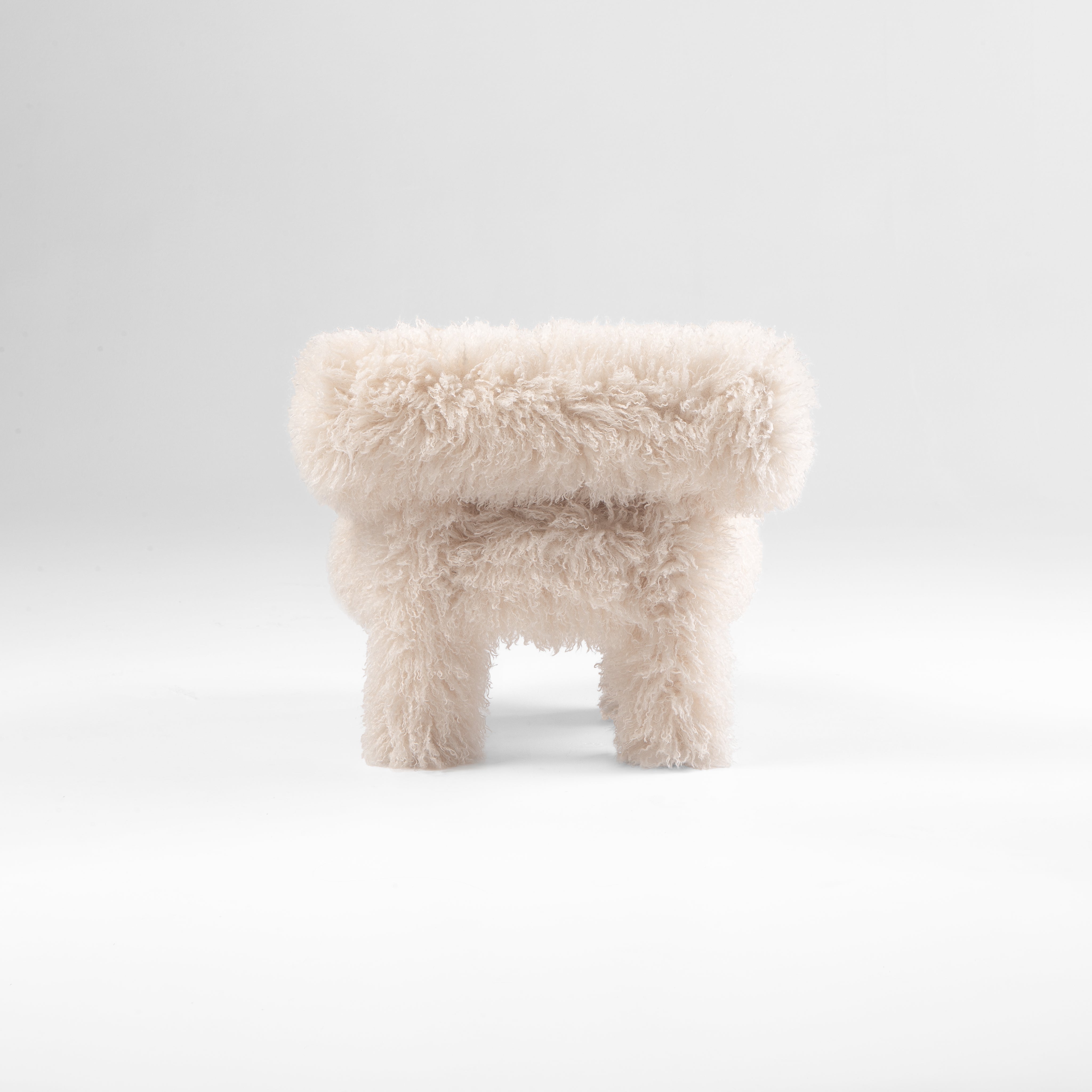 Children's Armchair BABY GROPIUS CS1 - FLUFFY EDITION artificial fur