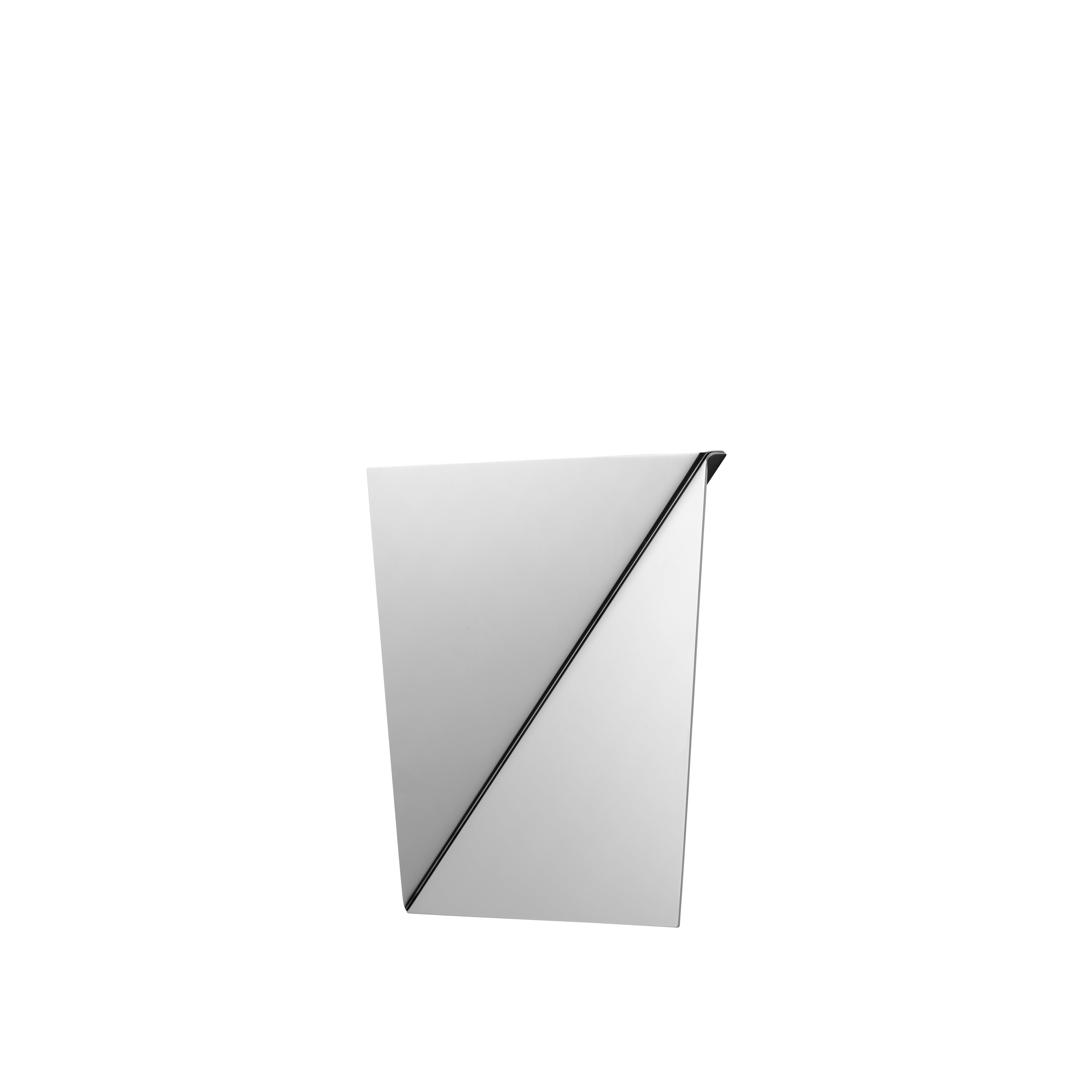 GAZE Polished Steel Mirror
