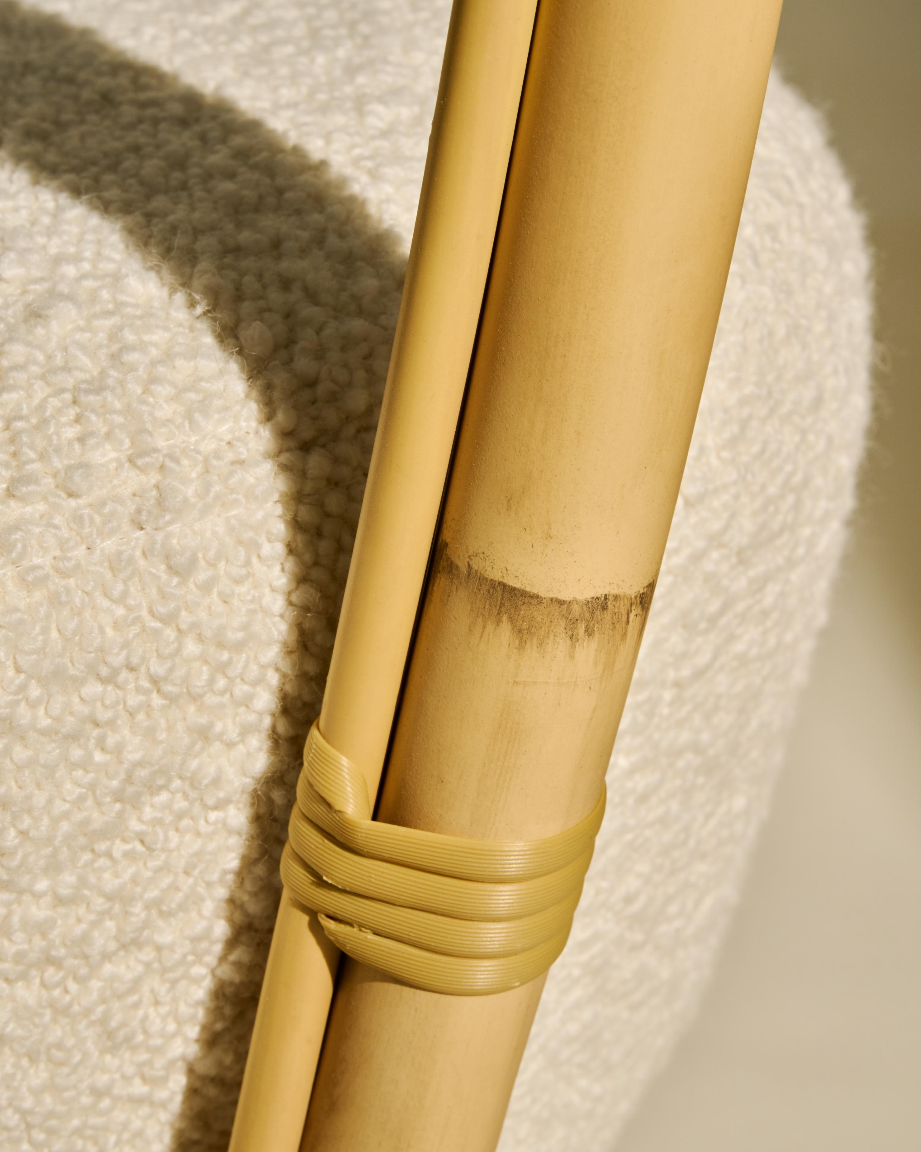 Gartenstuhl GRACE gepolstert mit Rattanbasis