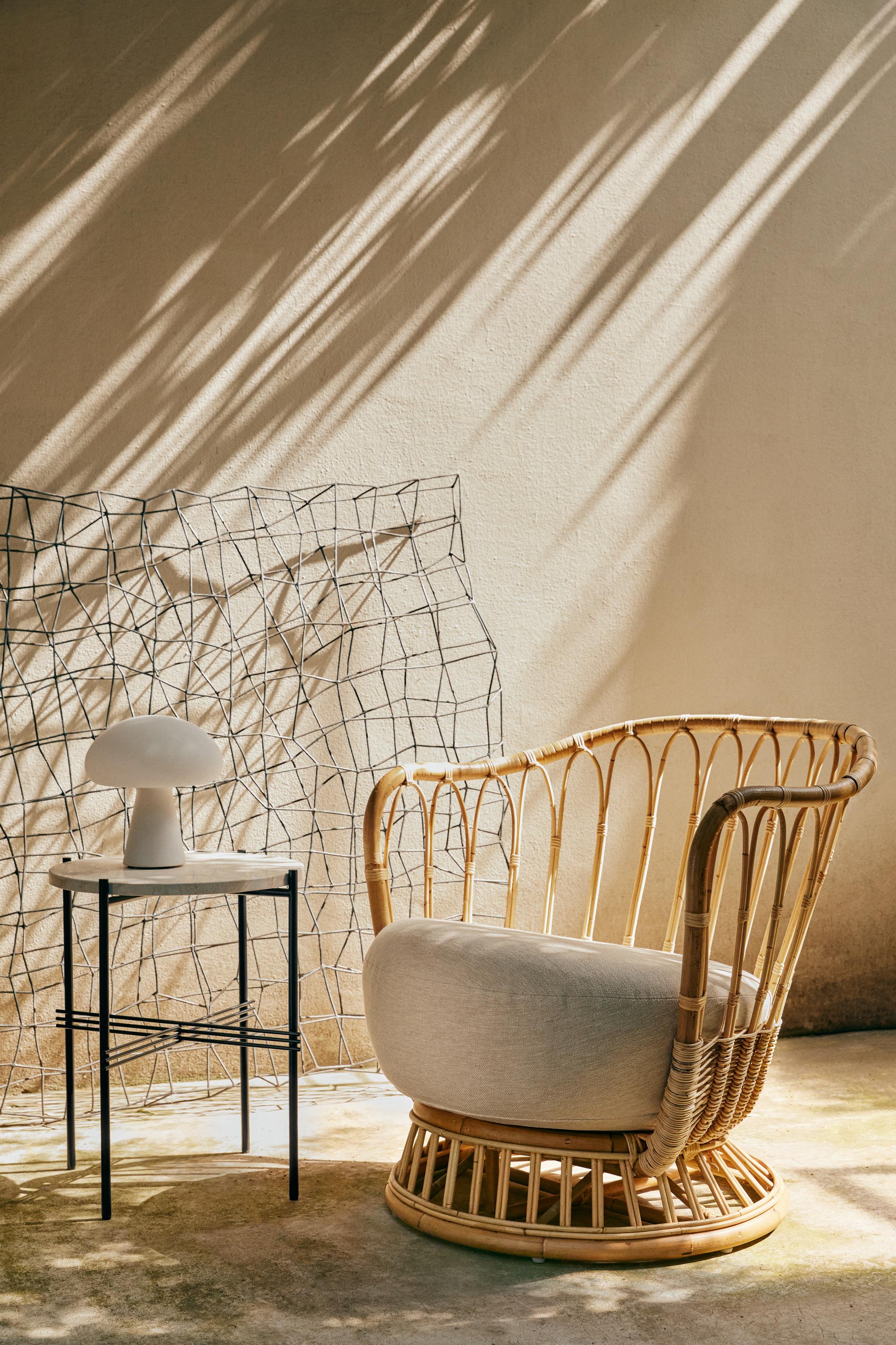 Tragbare Lampe OBELLO mattes Glas