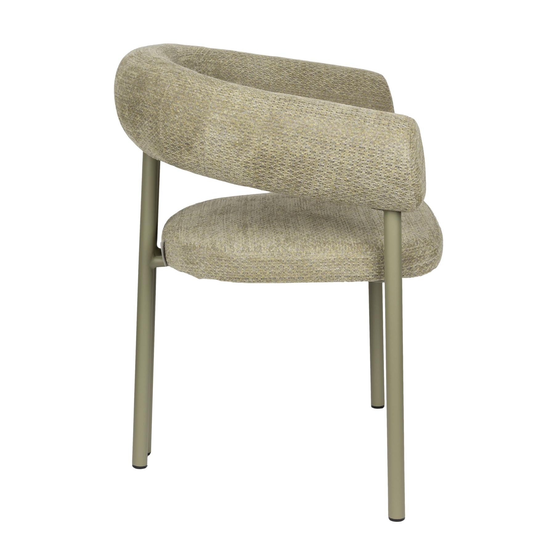 Krzesło z podłokietnikami HEELS zielony