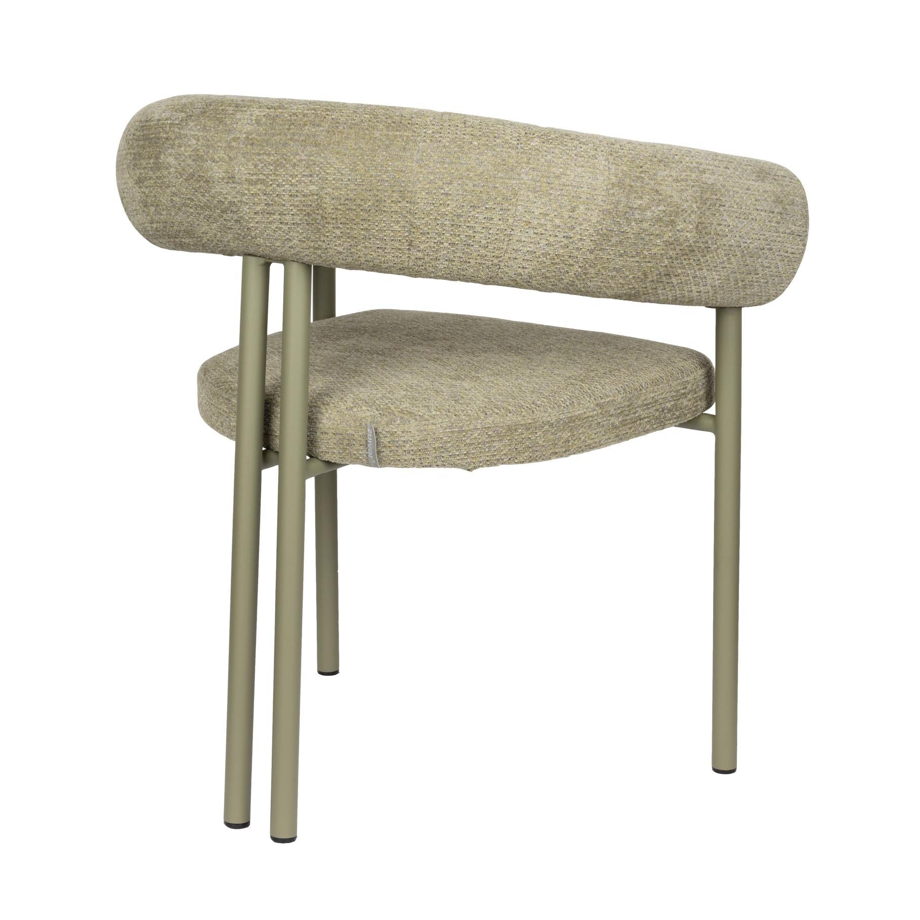 Krzesło z podłokietnikami HEELS zielony