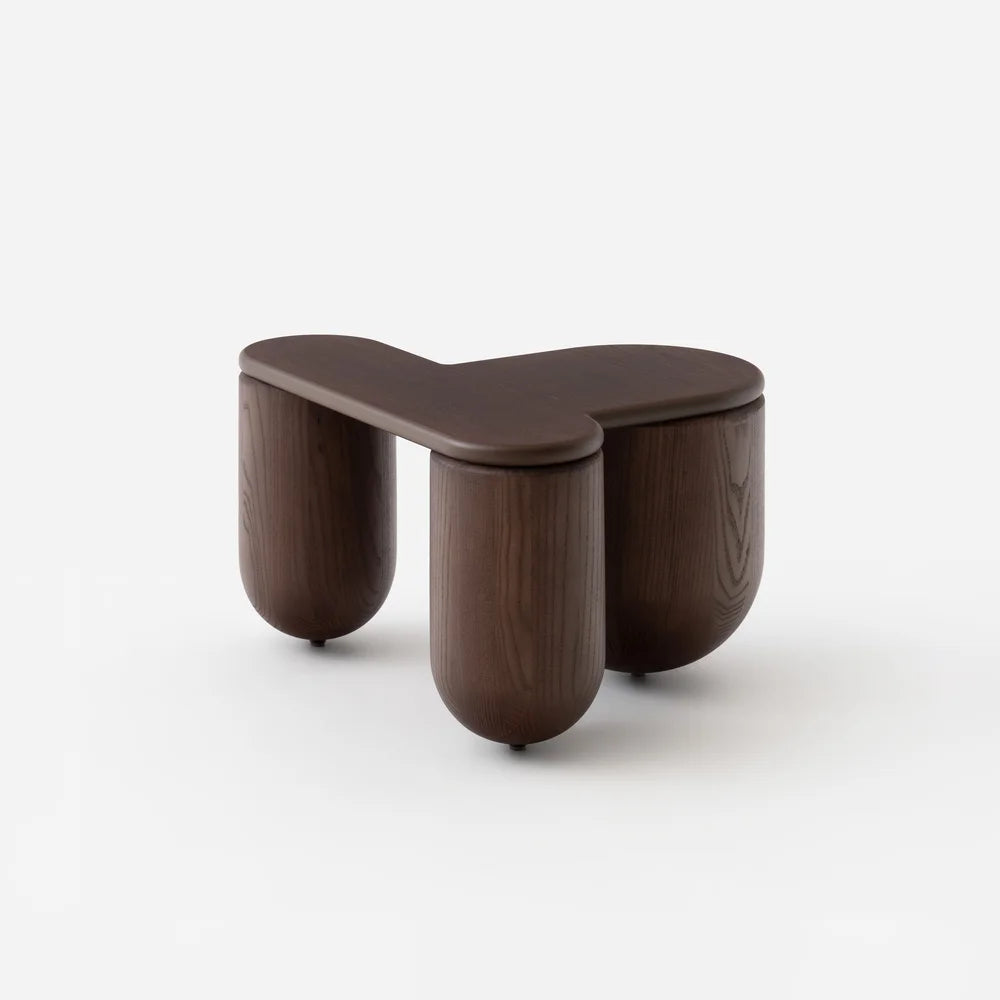 Stolik kawowy HELLO 2 brązowy jesion