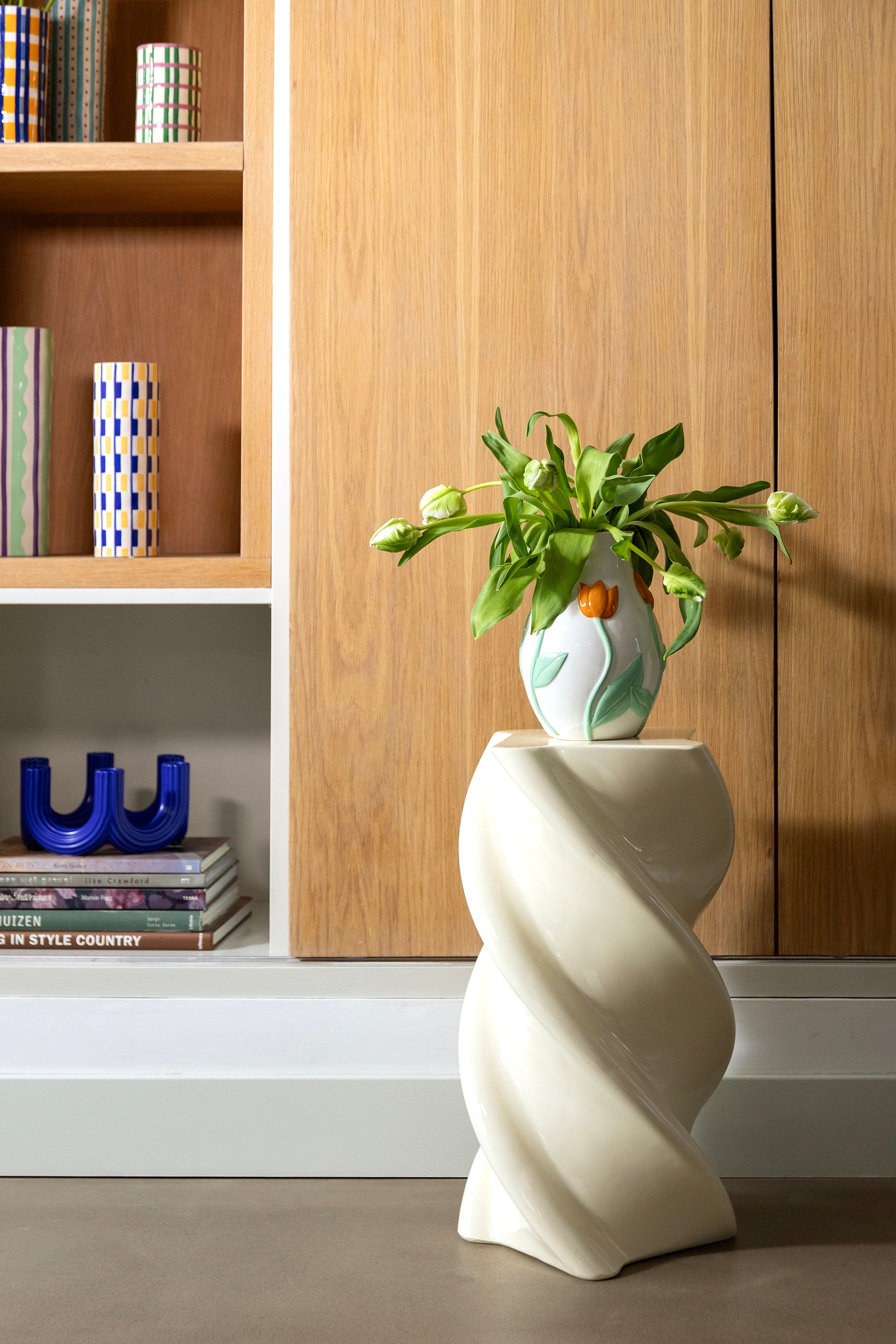 Beistelltisch MARSHMALLOW cremefarben