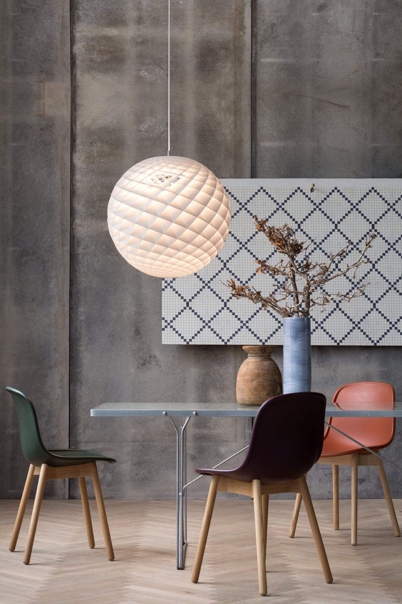 Lampa wisząca PATERA biały