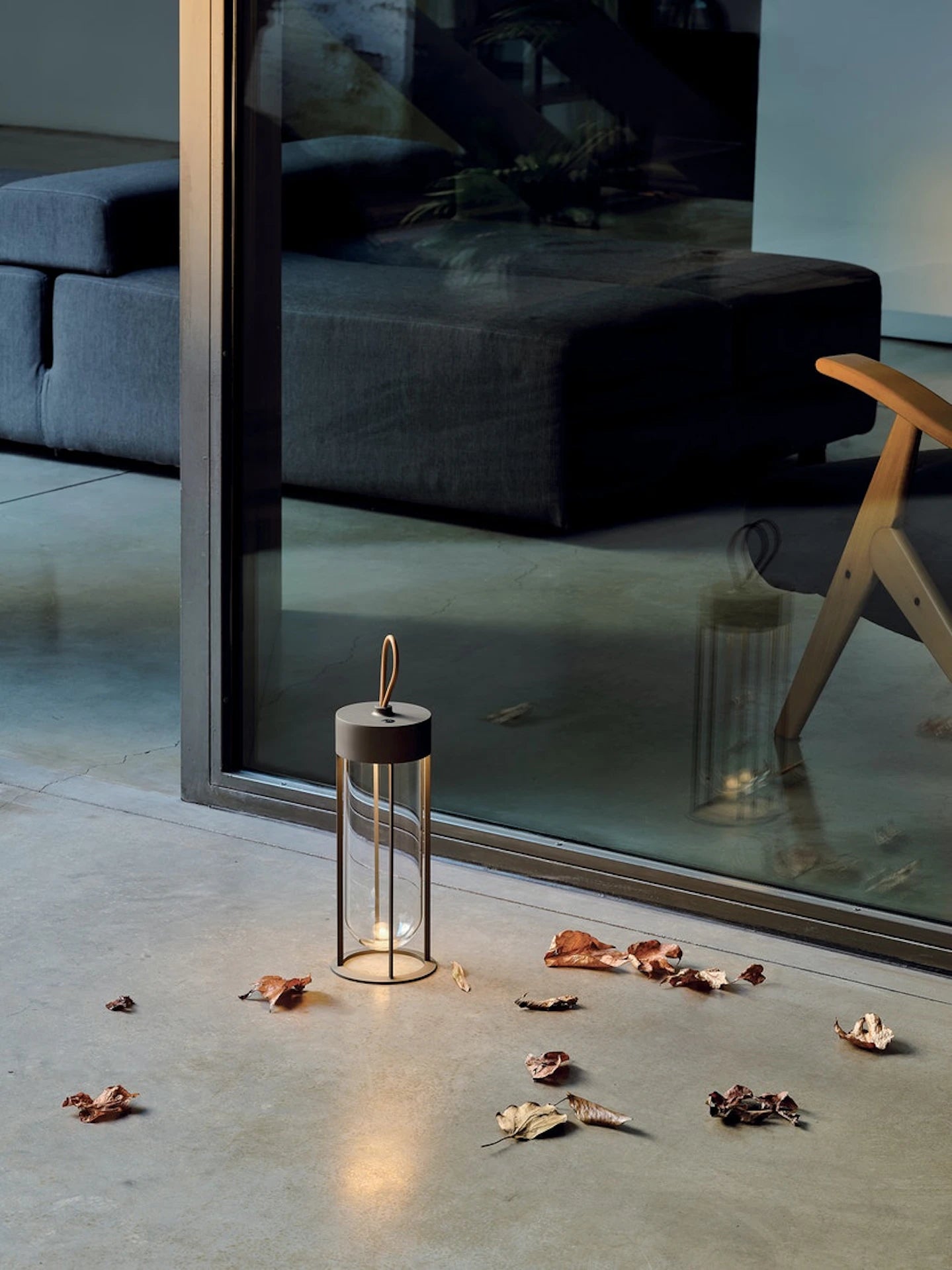 Lampa przenośna IN VITRO UNPLUGGED biały