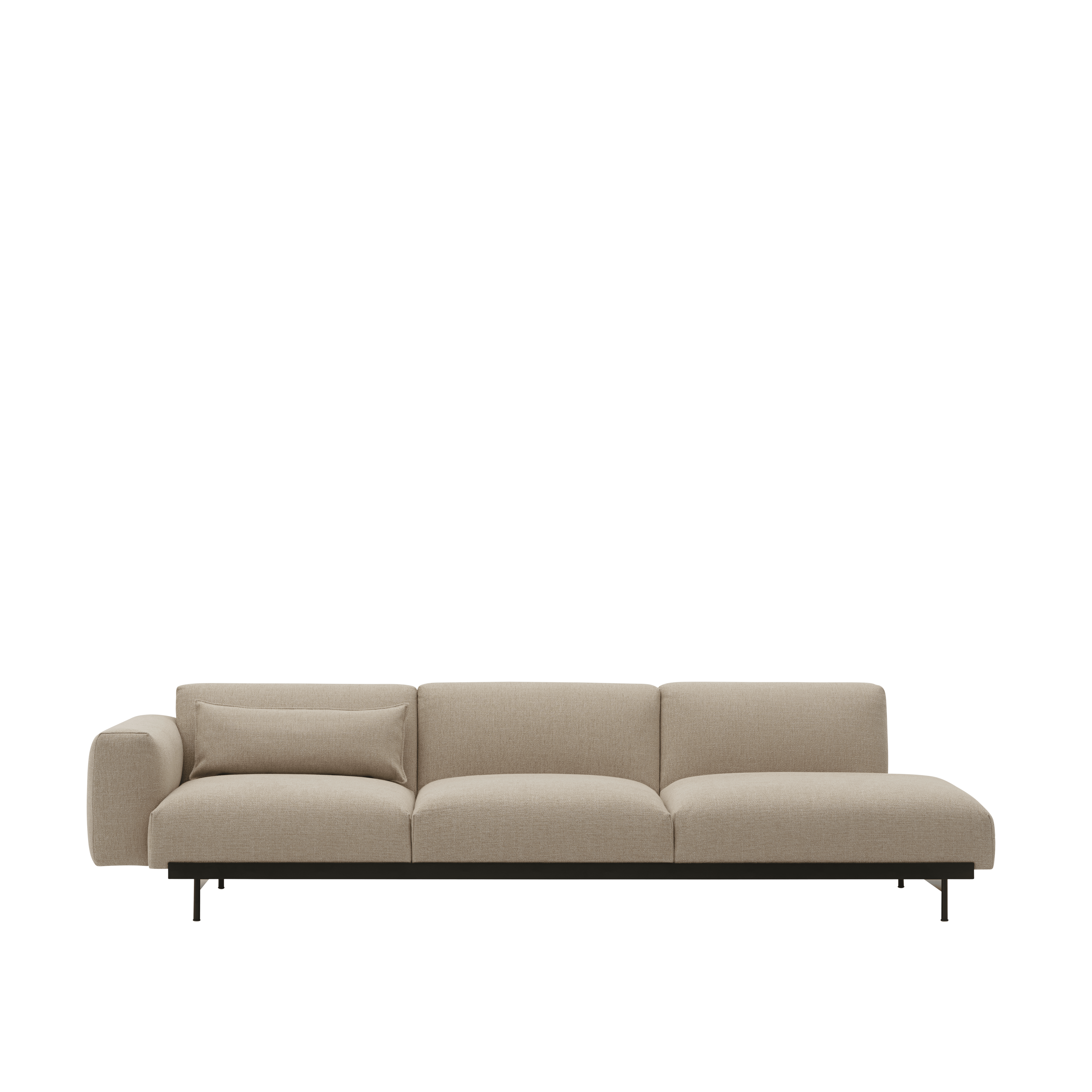 Sofa 3-osobowa otwarta prawostronna IN SITU tapicerowana