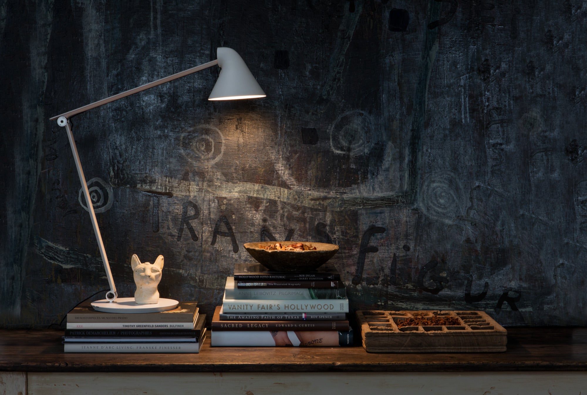 NJP table lamp white