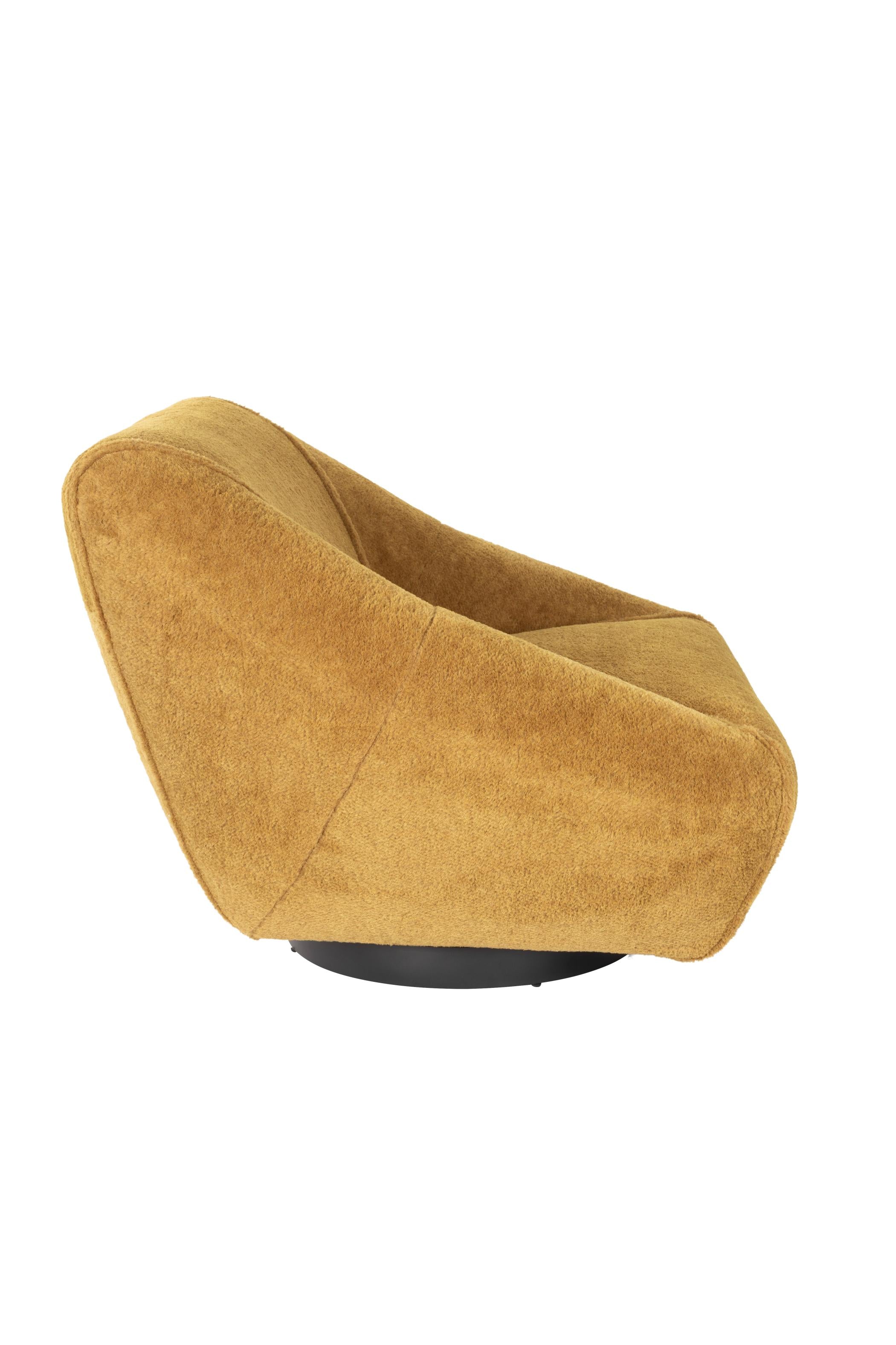 Fotel obrotowy JUMP ochre