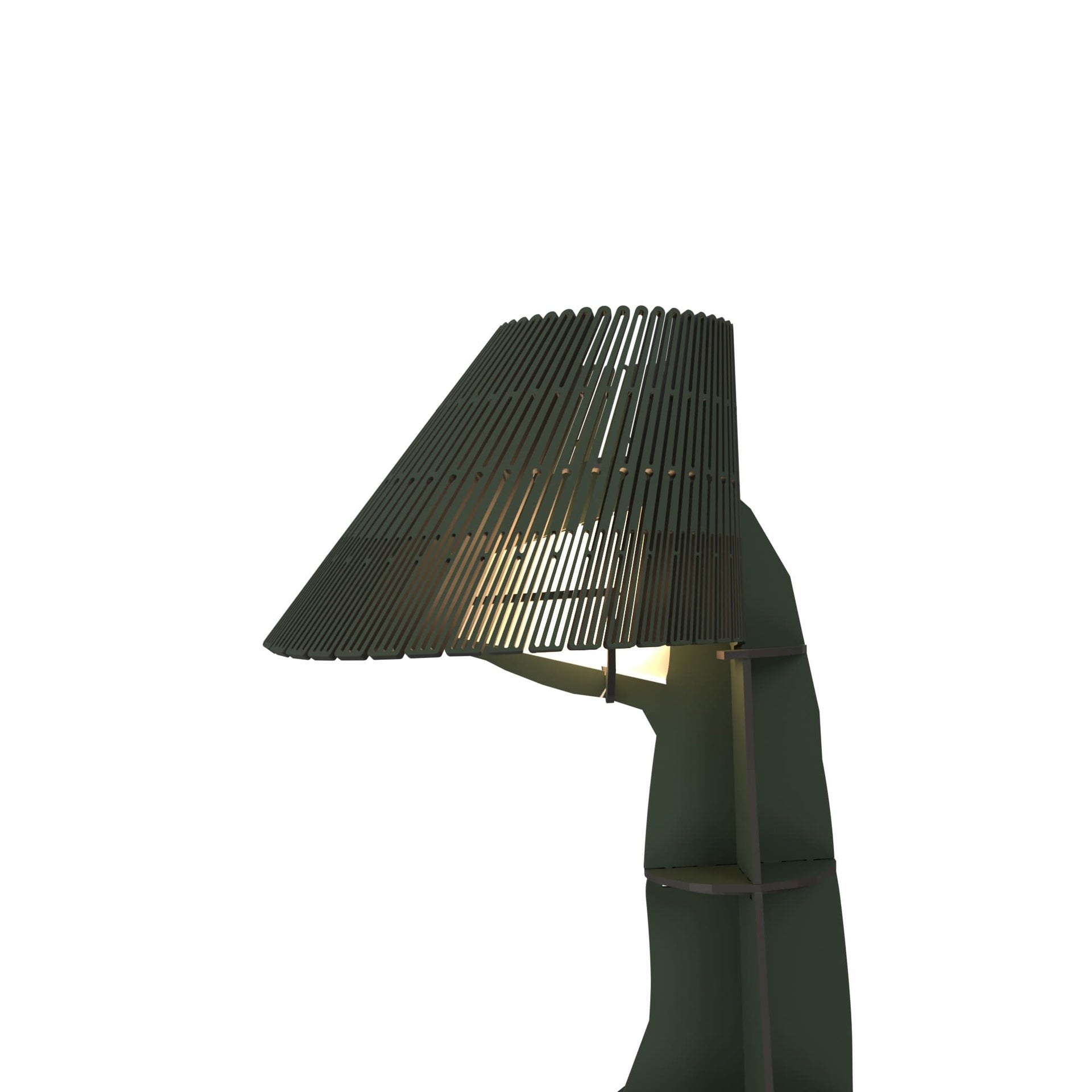 Lampa JUNON ciemnozielony
