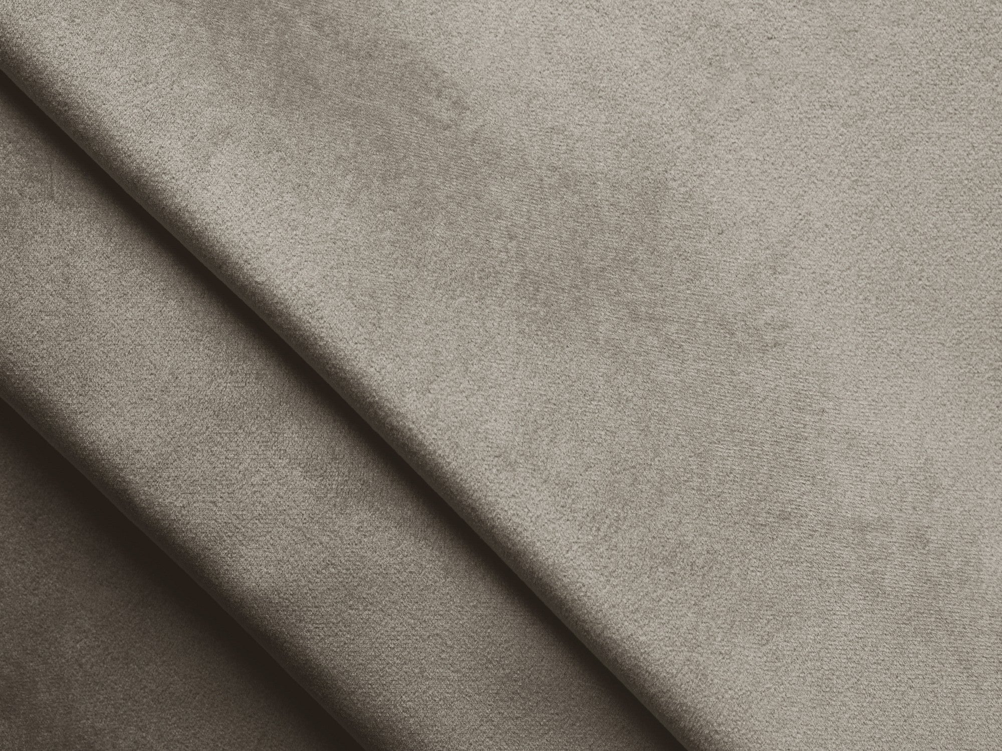Taupe 3-Seater Velvet Sofa with Sleeping Function KALENA