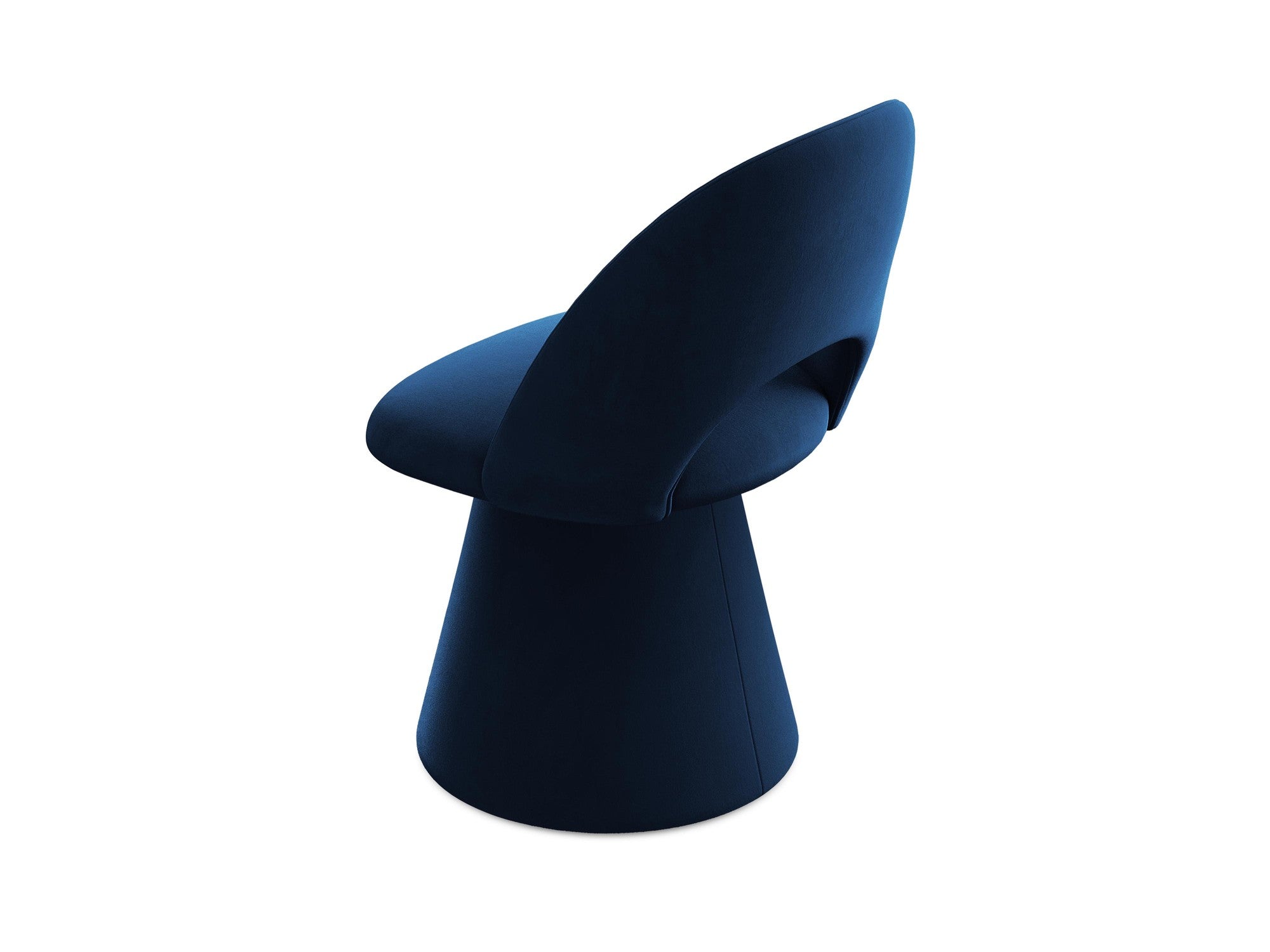 Velvet Chair KALO Royal Blue