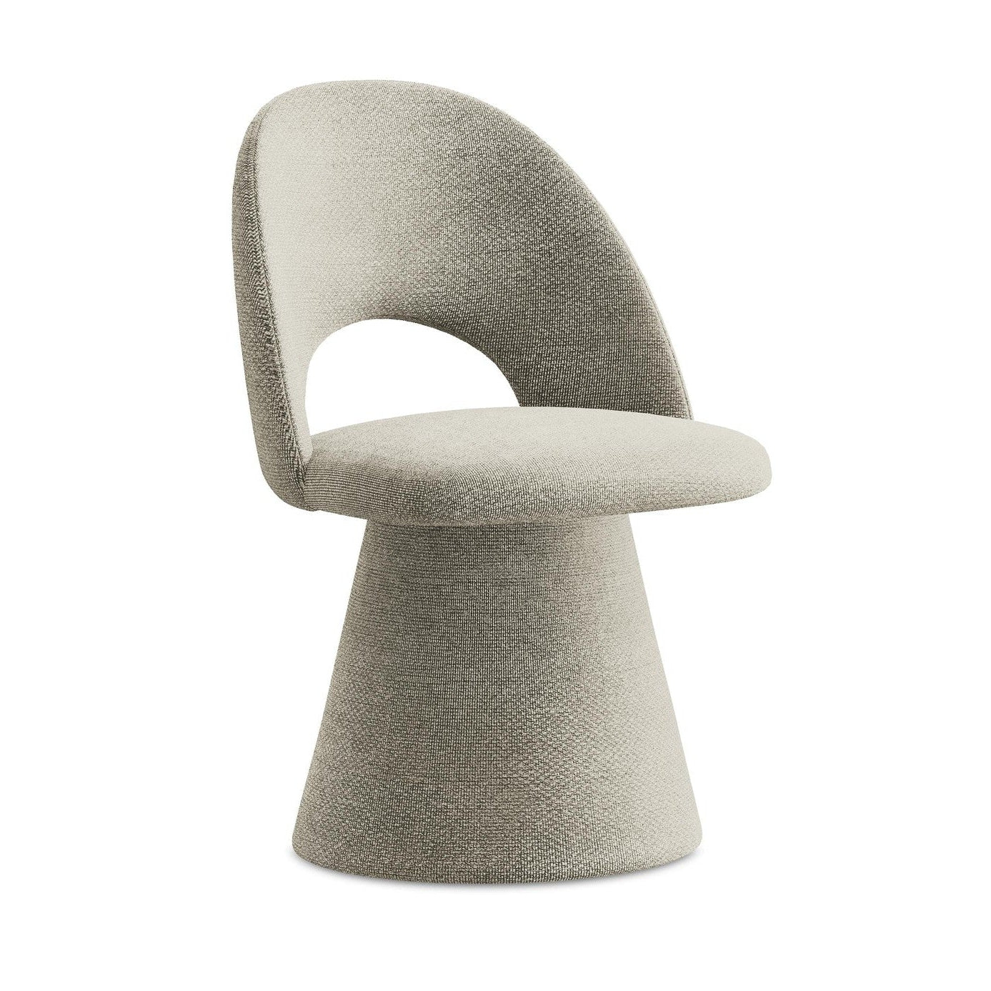 KALO chair in taupe boucle