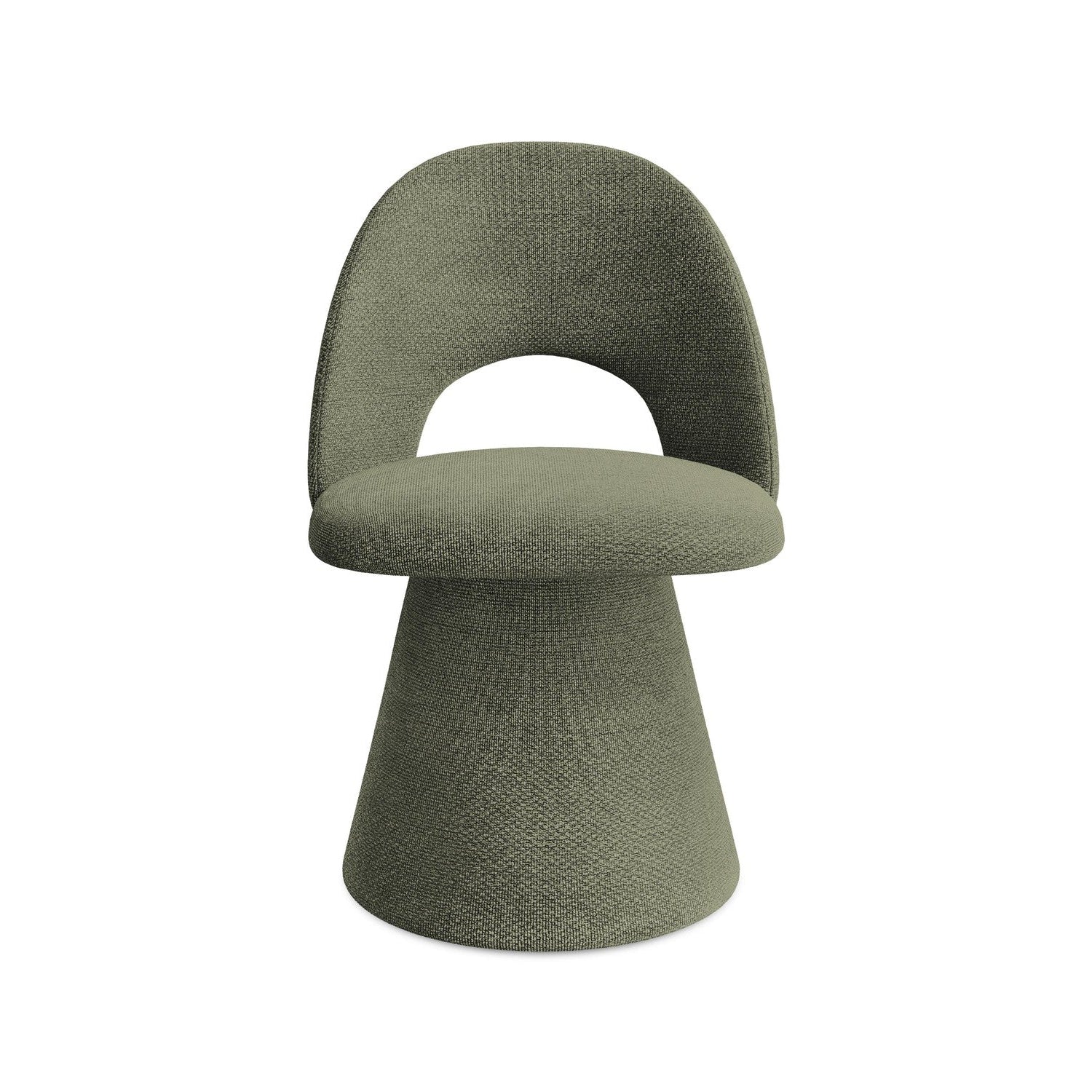 KALO Chair in Olive Boucle