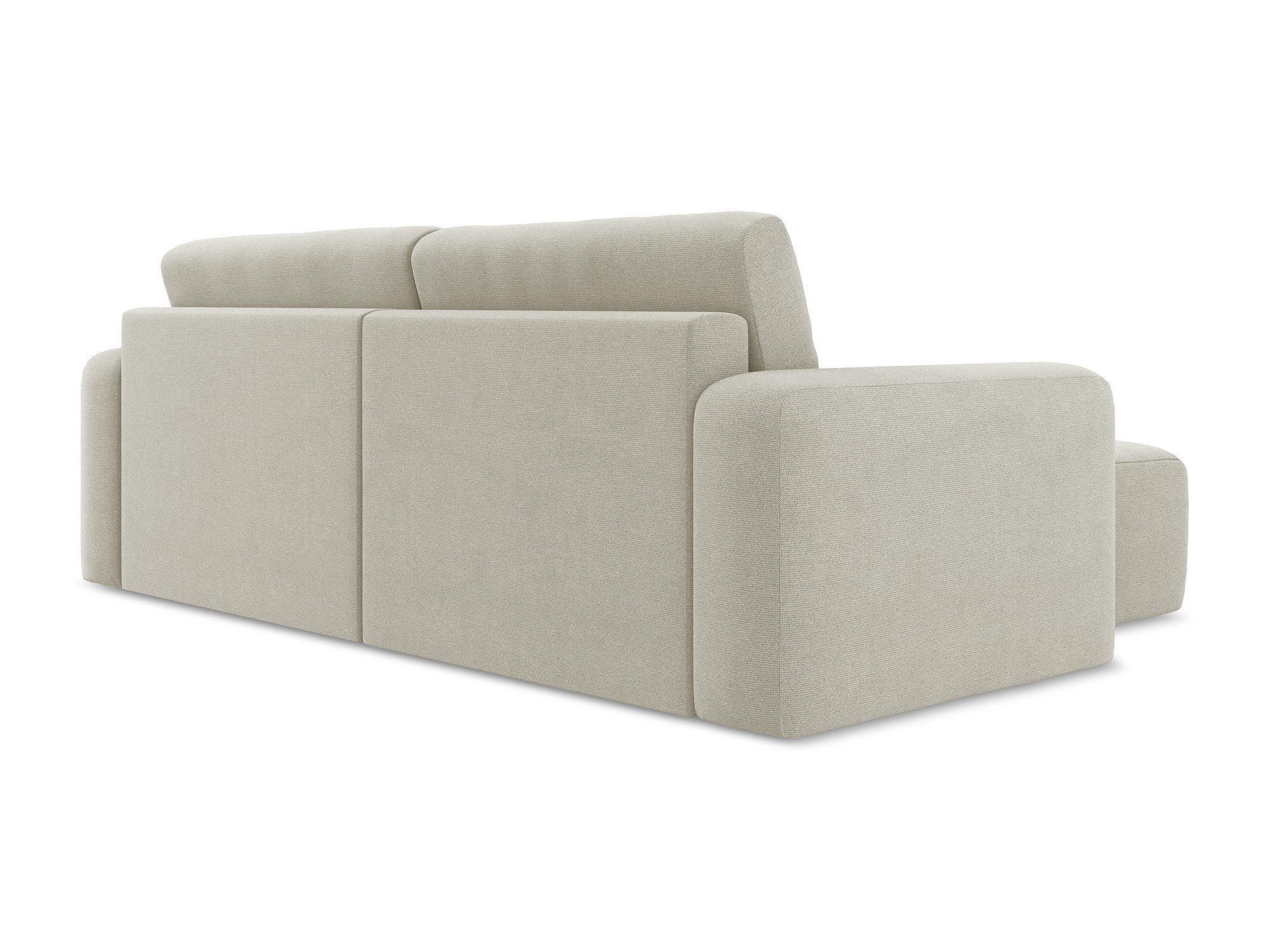 Linksseitiges Schlafsofa KONA in Hellbeige