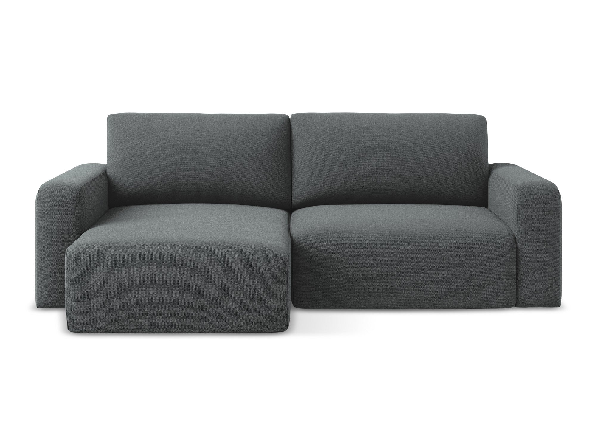 Linksseitige Schlafcouch KONA grau