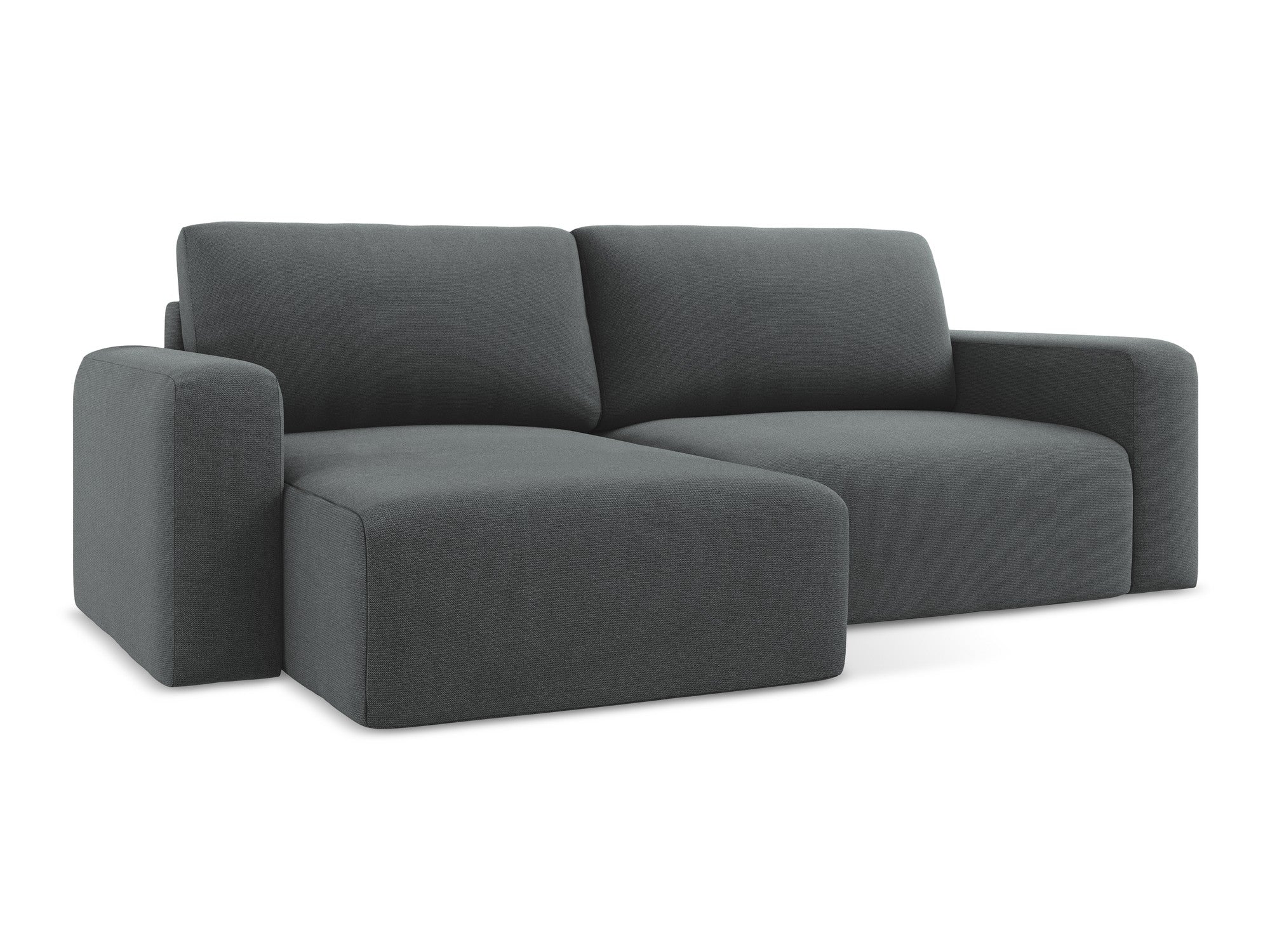 Linksseitige Schlafcouch KONA grau