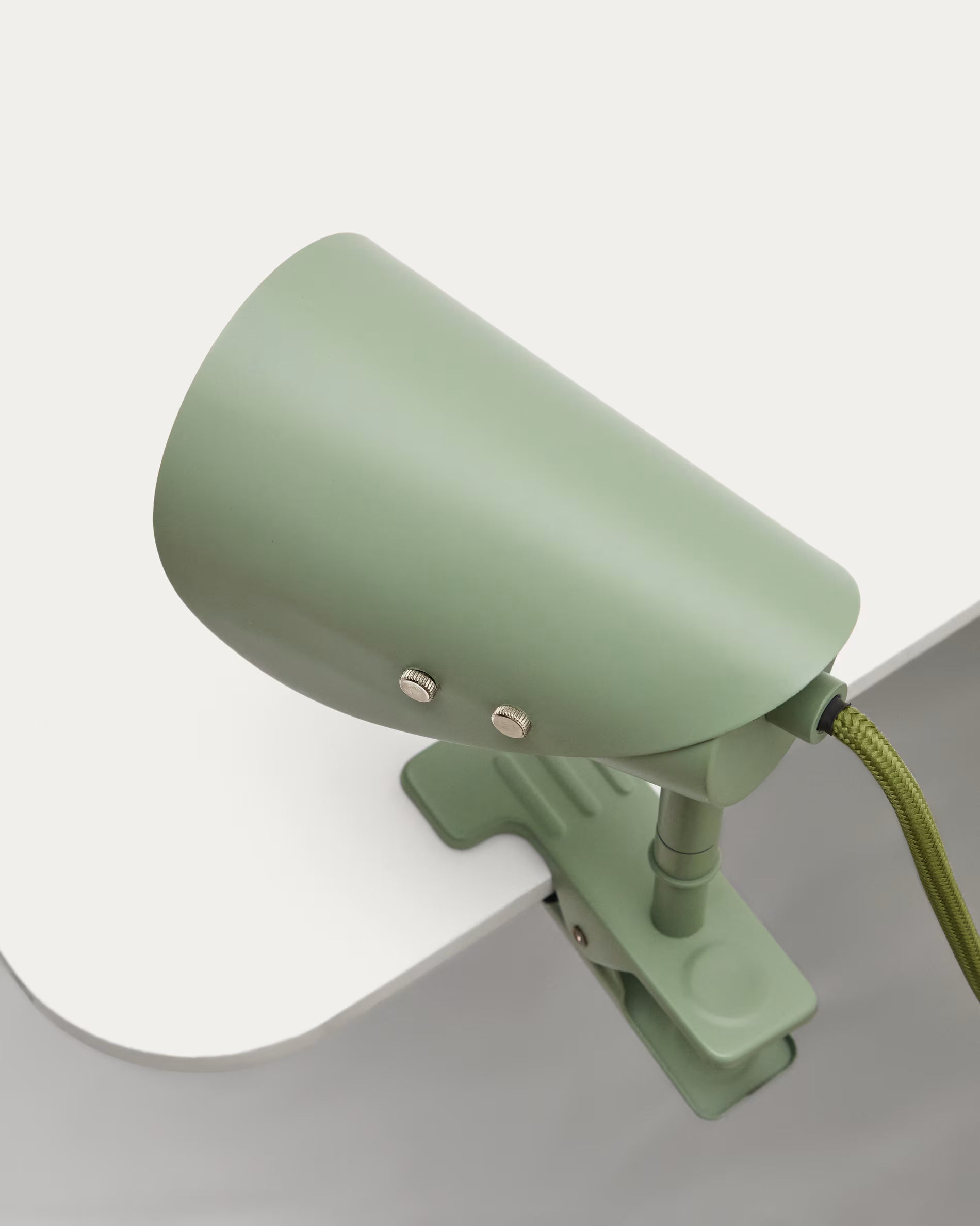 Desk lamp with clip JULA green