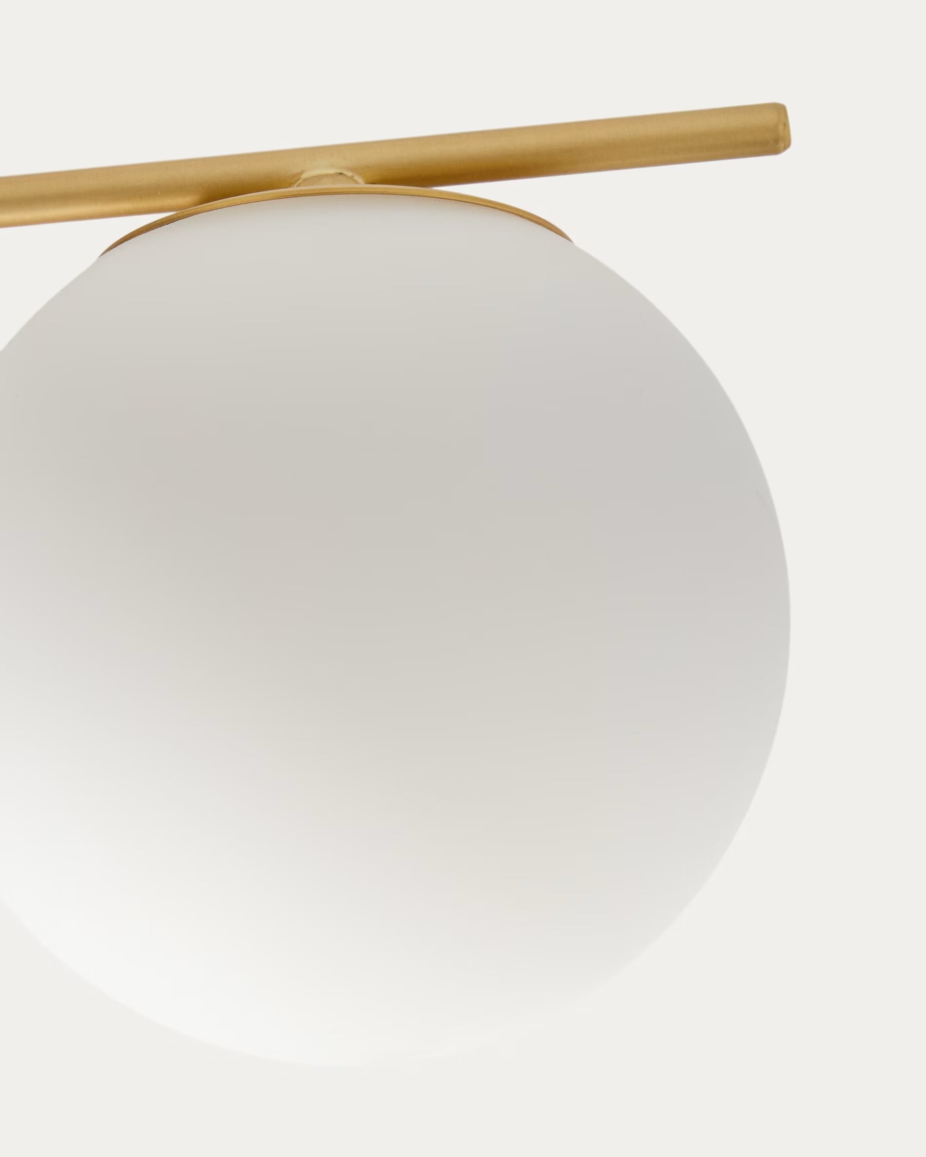 Lampa sufitowa czteropunktowa BRISIA szczotkowany mosiądz