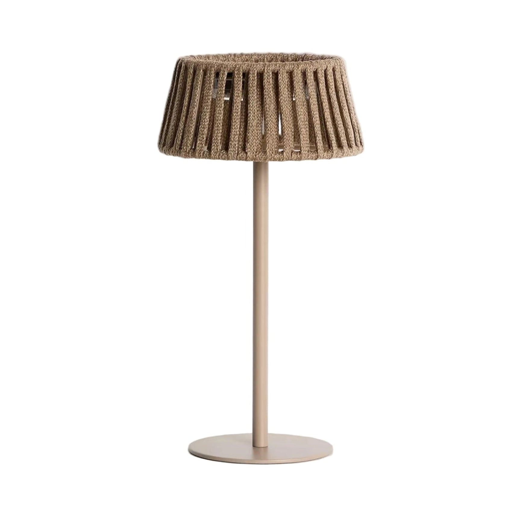 Lampa ogrodowa solarna ALDET beżowy – Kave Home