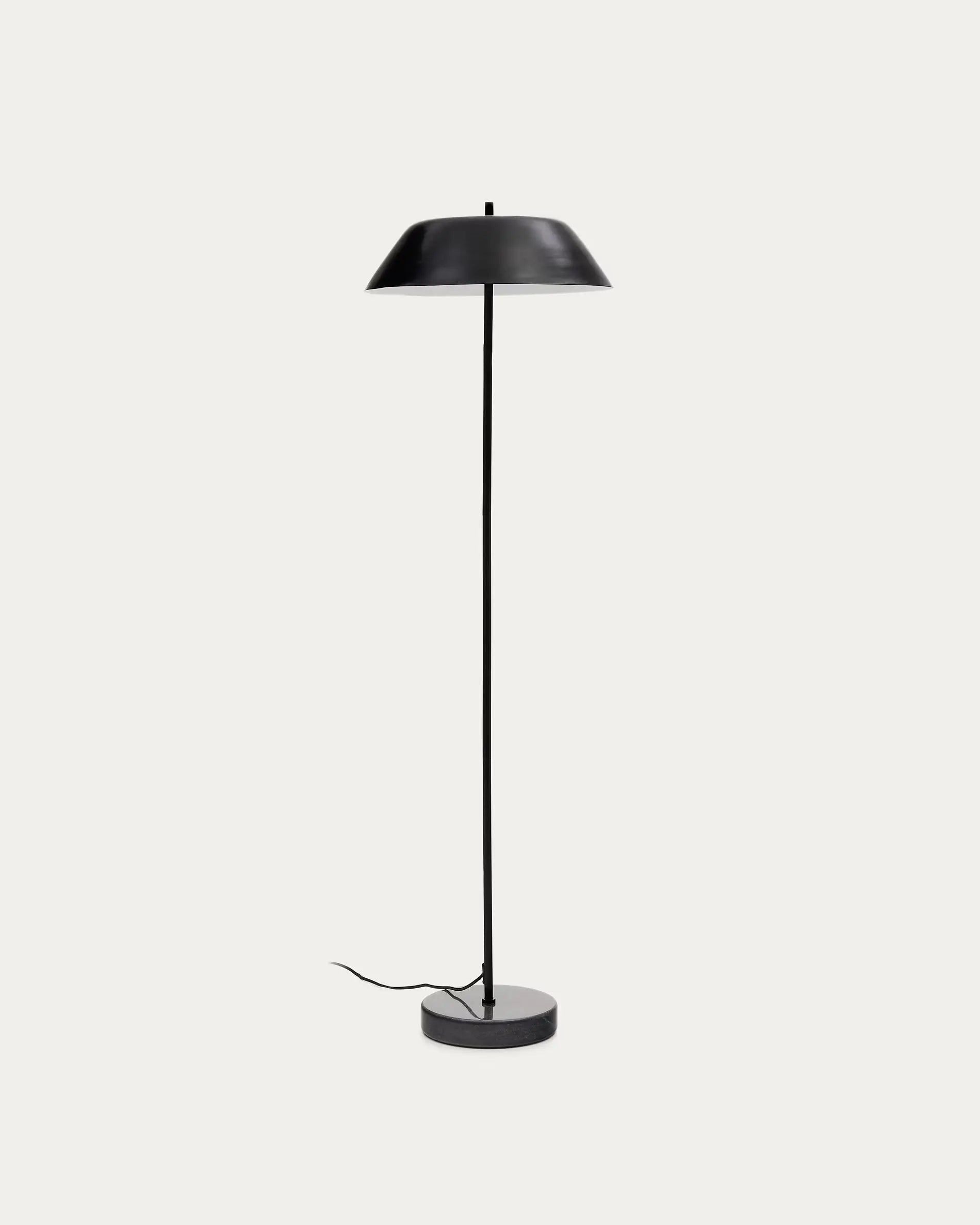 Lampa podłogowa SAYRA czarny – Kave Home