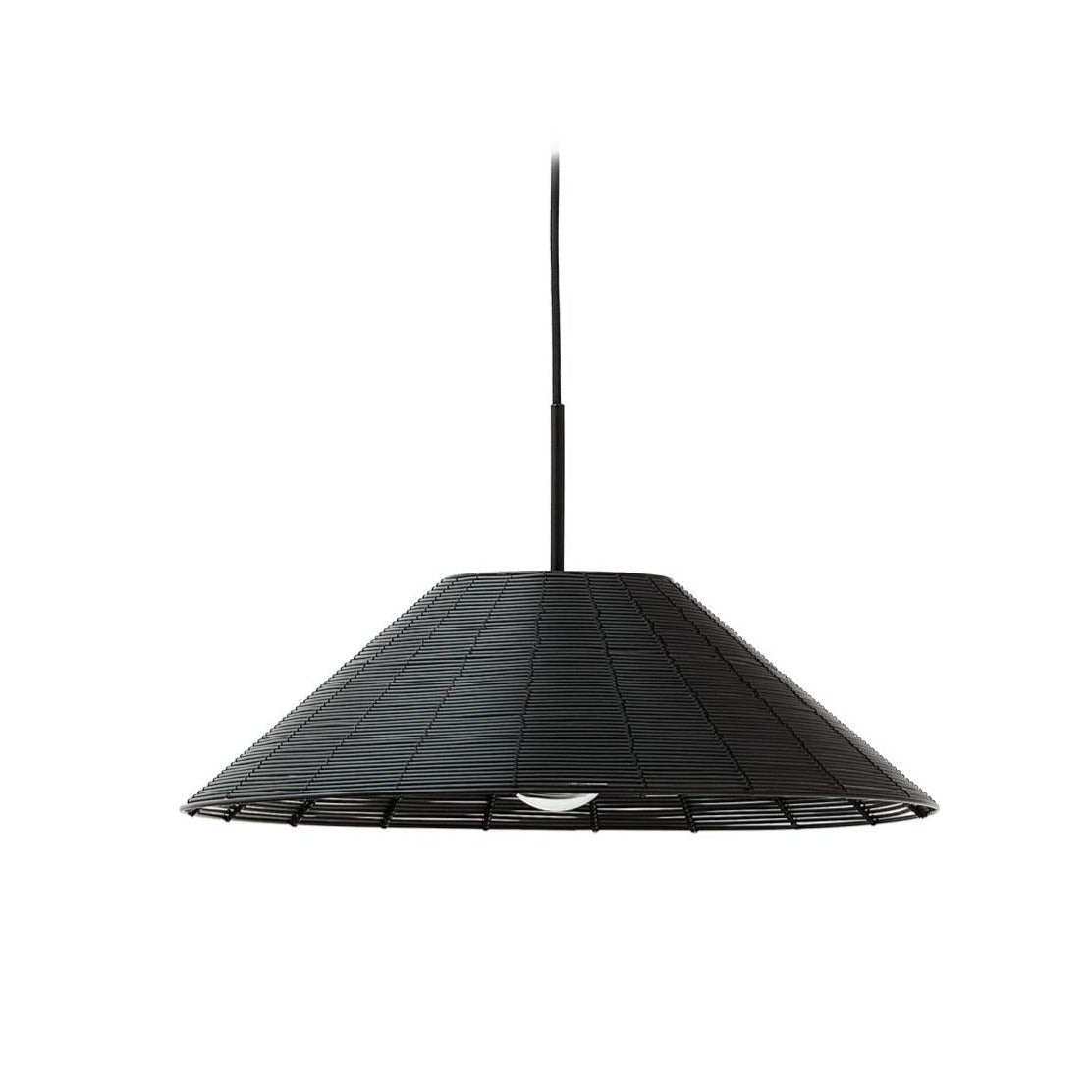 Klosz lampy wiszącej SARANELLA czarny La Forma 50 cm Eye on Design