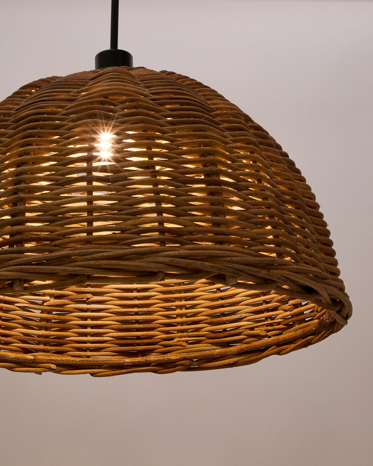 Abażur JORNETS naturalny rattan – ujęcie 3
