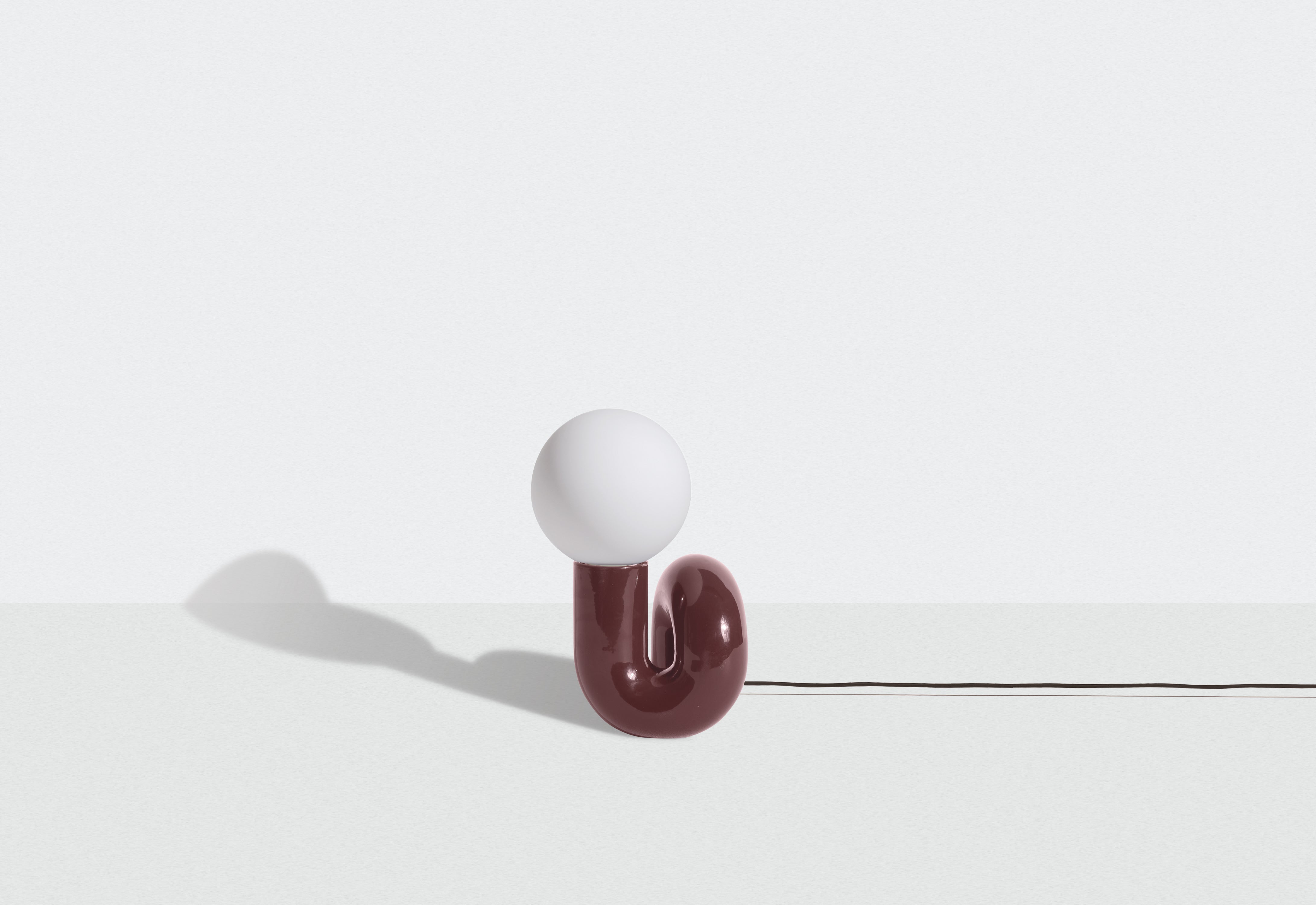 Lampa stołowa NEOTENIC wiśniowy – Petite Friture