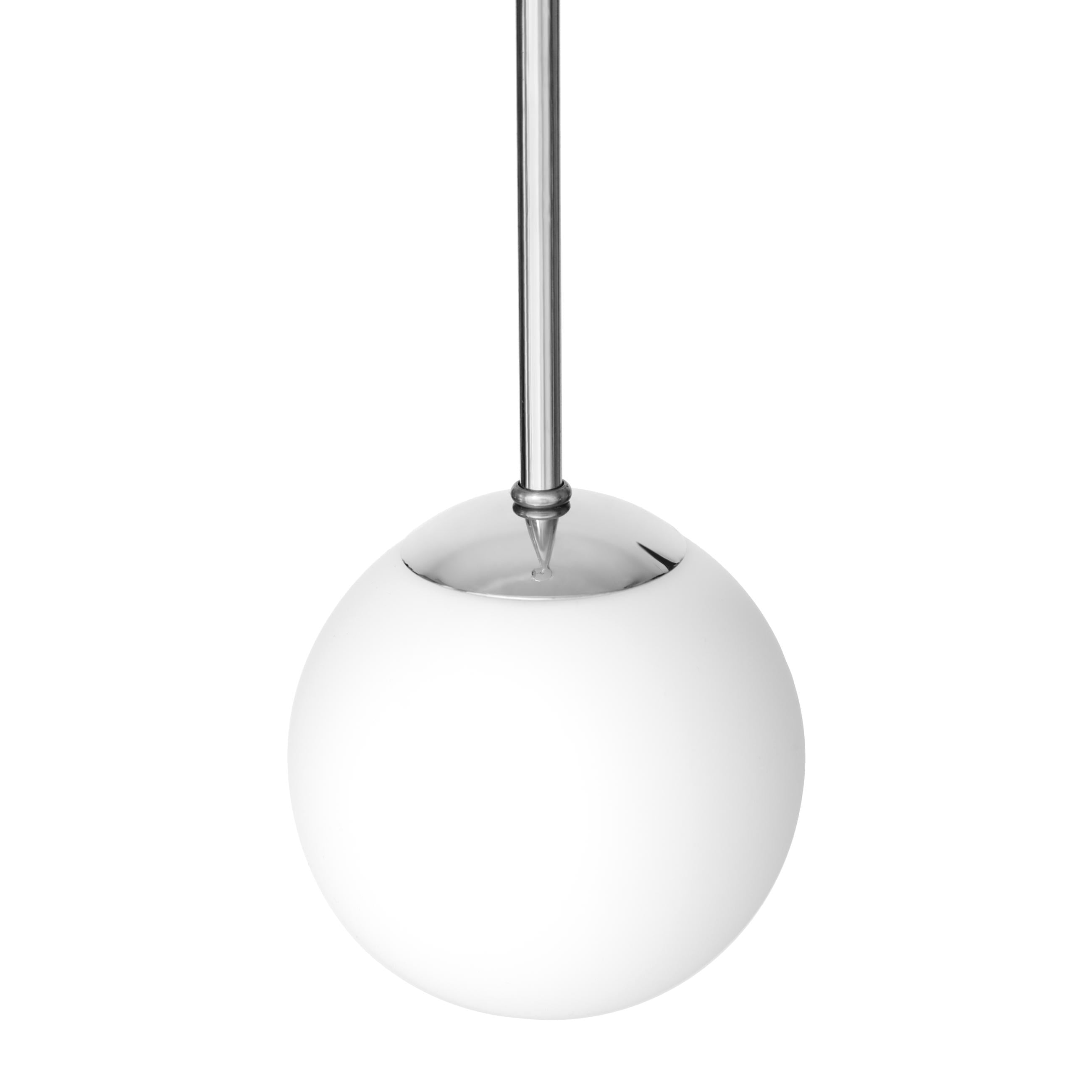 Lampa wisząca trzypunktowa LAMIA chrom
