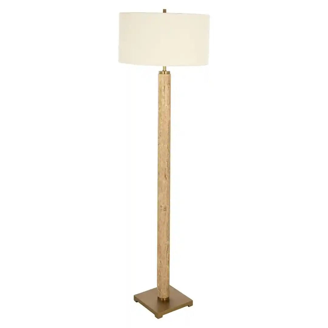 Lampa podłogowa LOREN brązowy