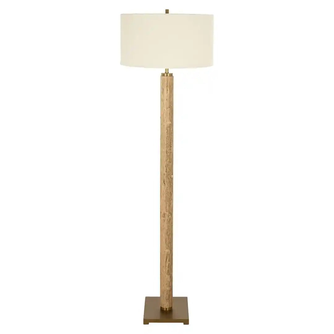 Lampa podłogowa LOREN brązowy