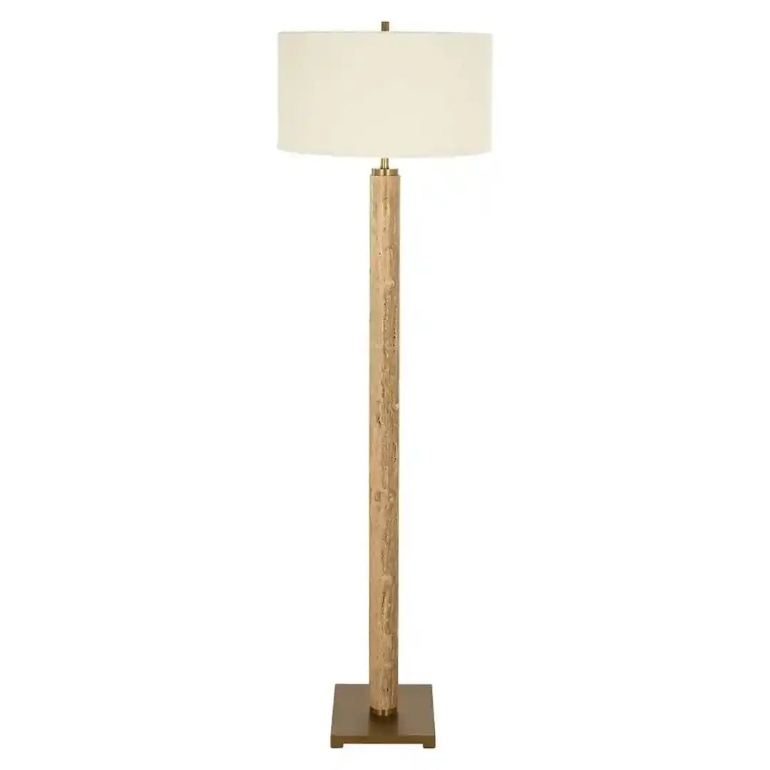 Lampa podłogowa LOREN brązowy – marmur, Richmond Interiors