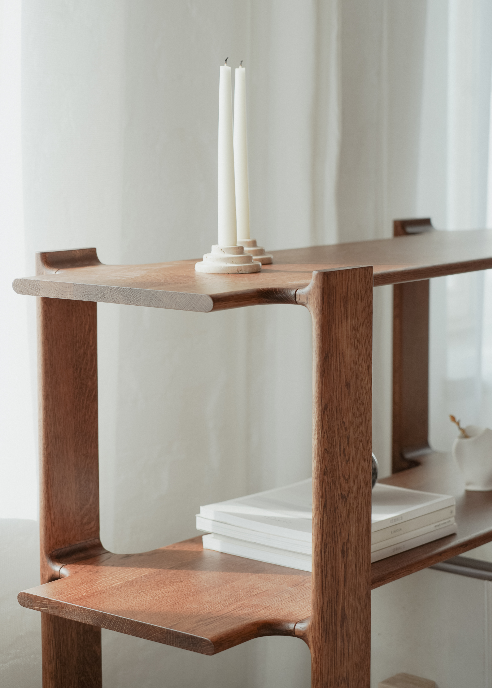 LIGO Shelf Olive Oak Wood