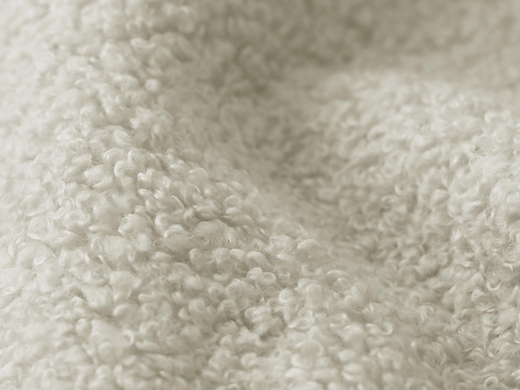 Sofa 3-osobowa z funkcją spania LOHI jasnobeżowy boucle